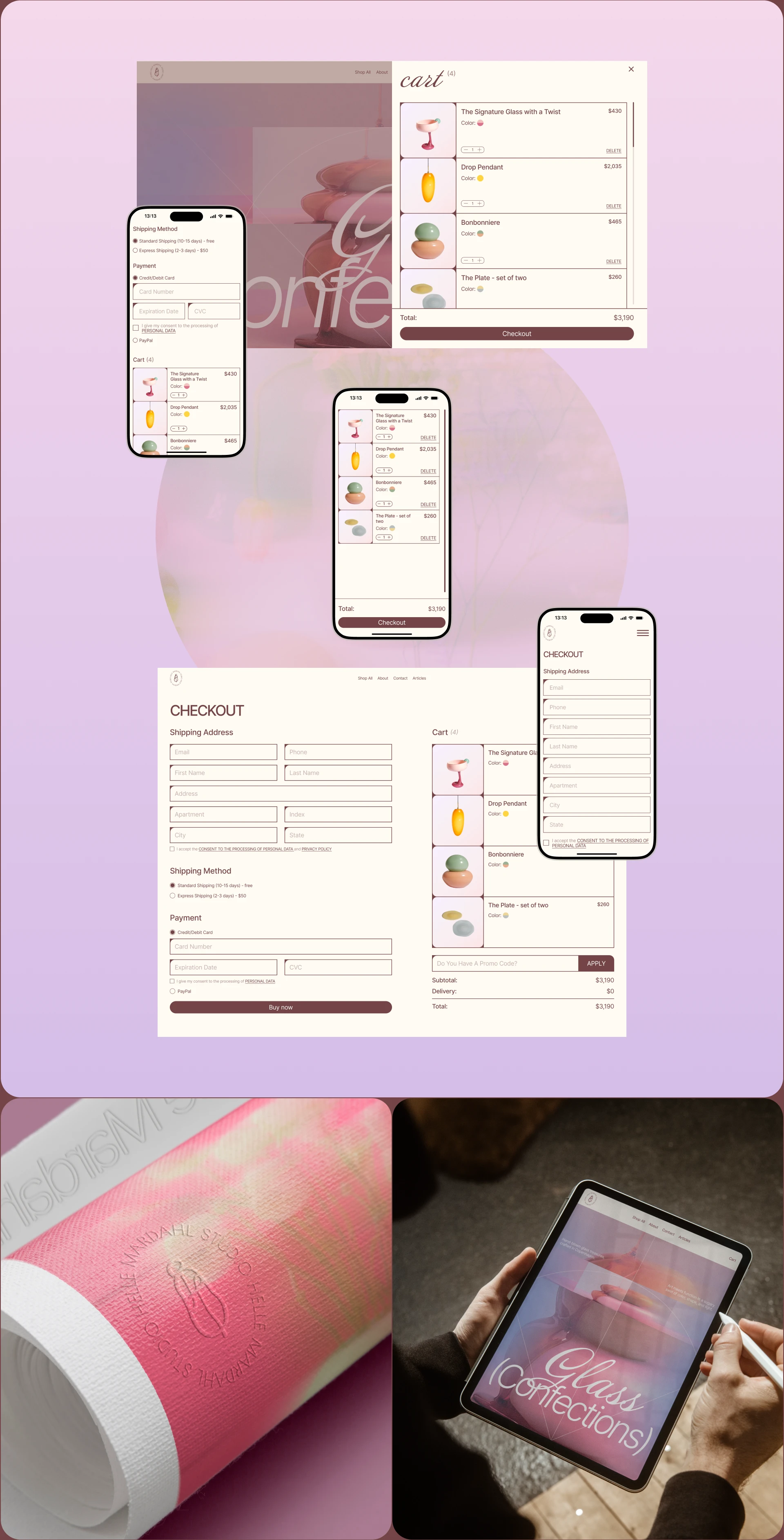 E-COMMERCE Redesign | Helle Mardahl Studio — Изображение №8 — Интерфейсы, Графика на Dprofile