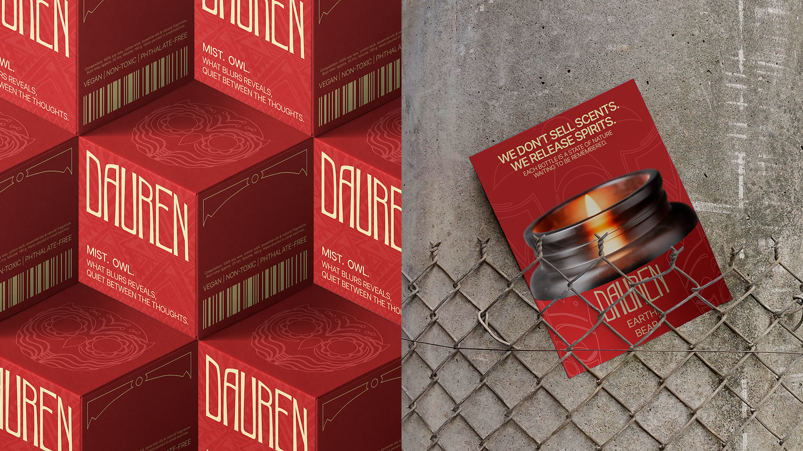 DAUREN - ароматические объекты | фирменный стиль — Изображение №8 — Брендинг на Dprofile