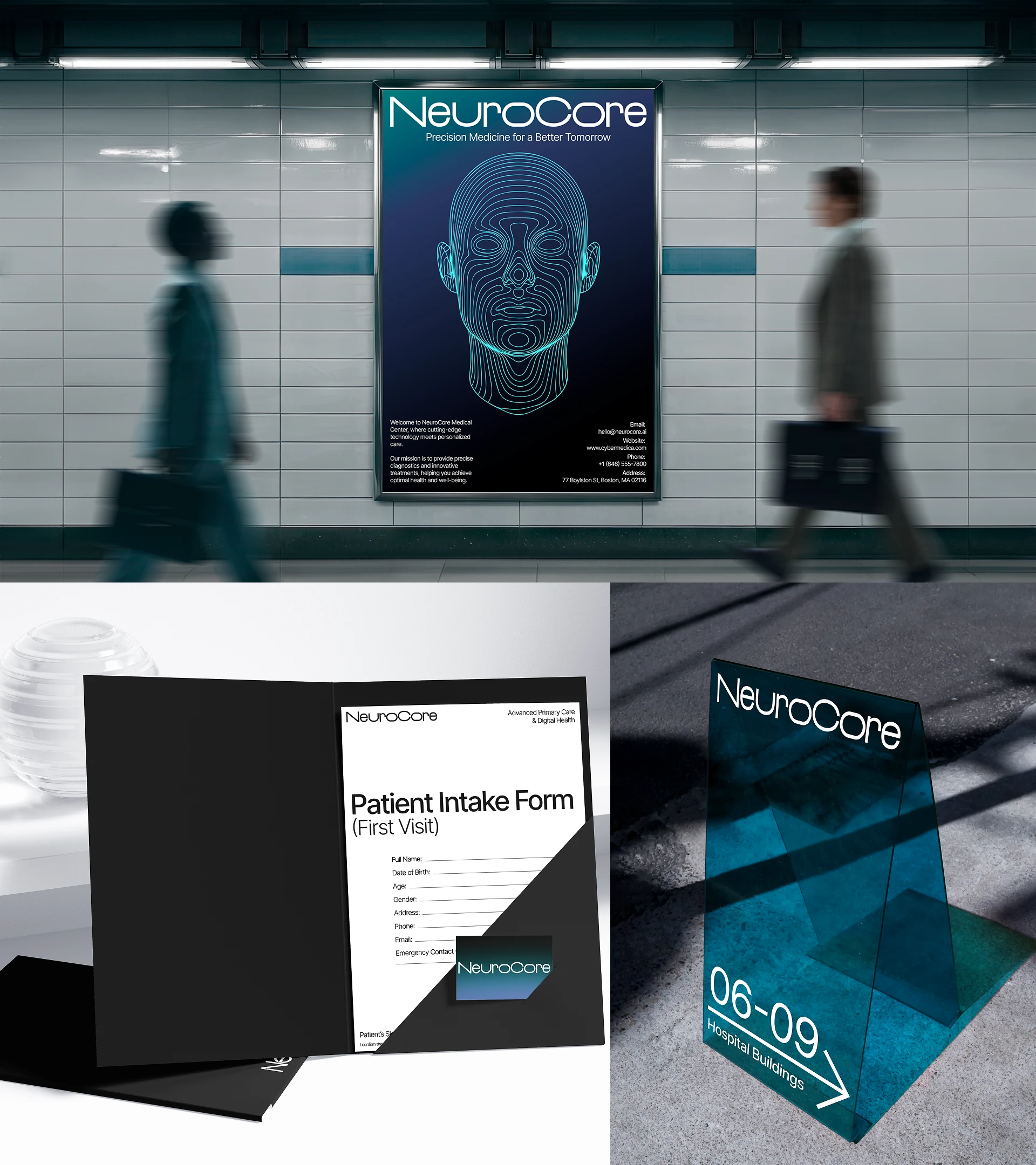 Медицинская клиника NeuroCore | Фирменный стиль — Изображение №11 — Брендинг на Dprofile