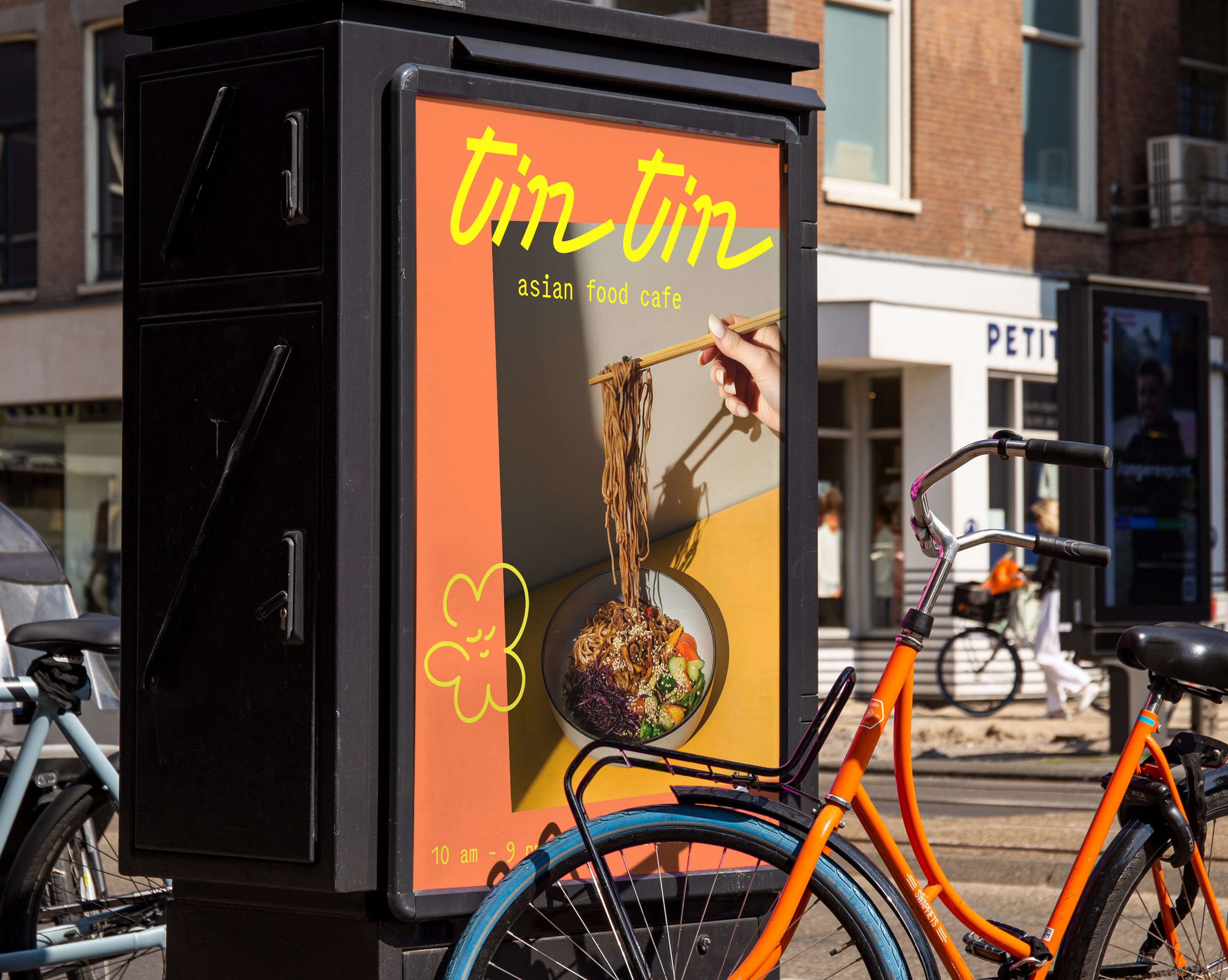 tin tin cafe — Изображение №1 — Брендинг, Иллюстрация на Dprofile