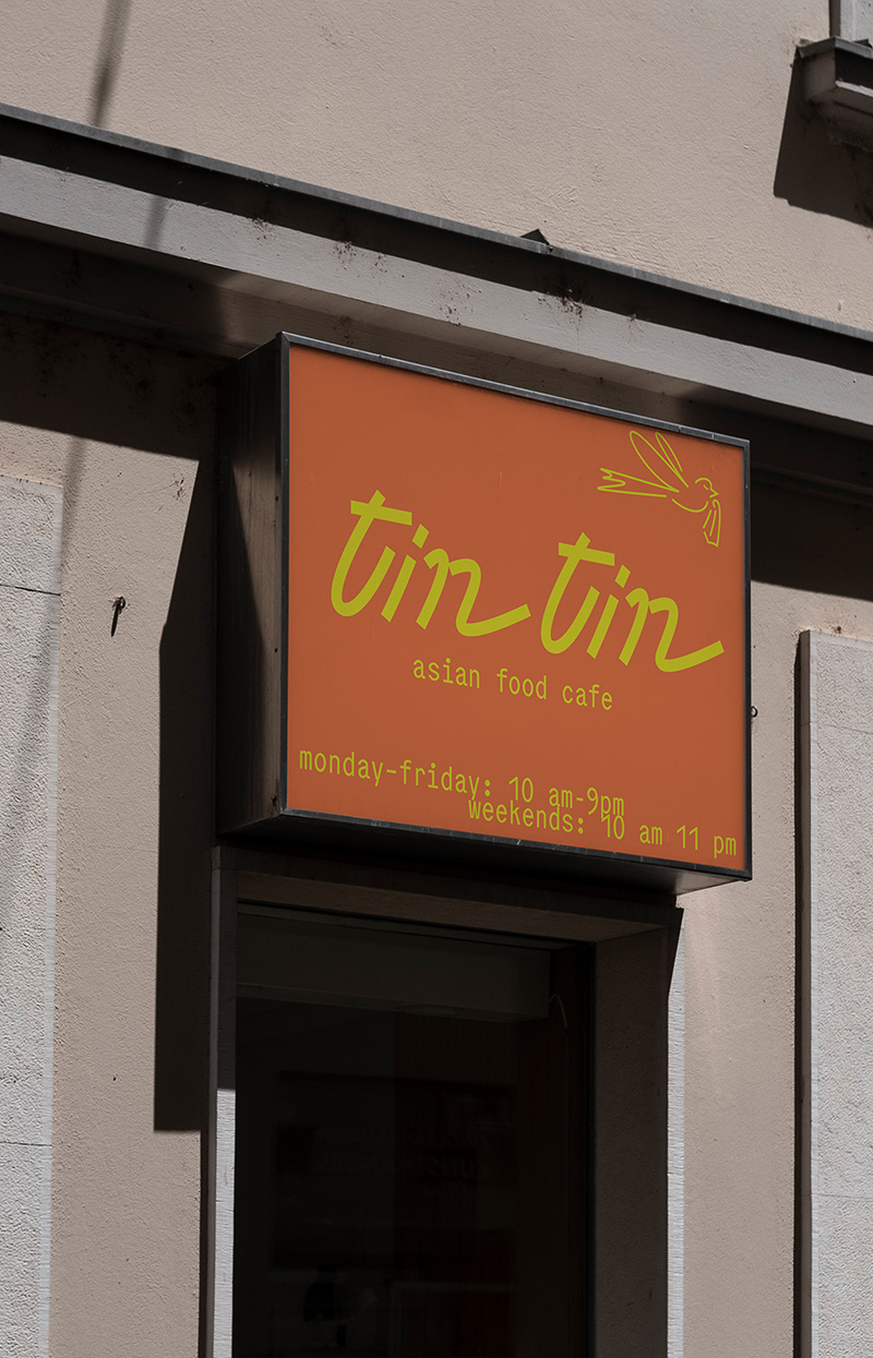 tin tin cafe — Изображение №3 — Брендинг, Иллюстрация на Dprofile