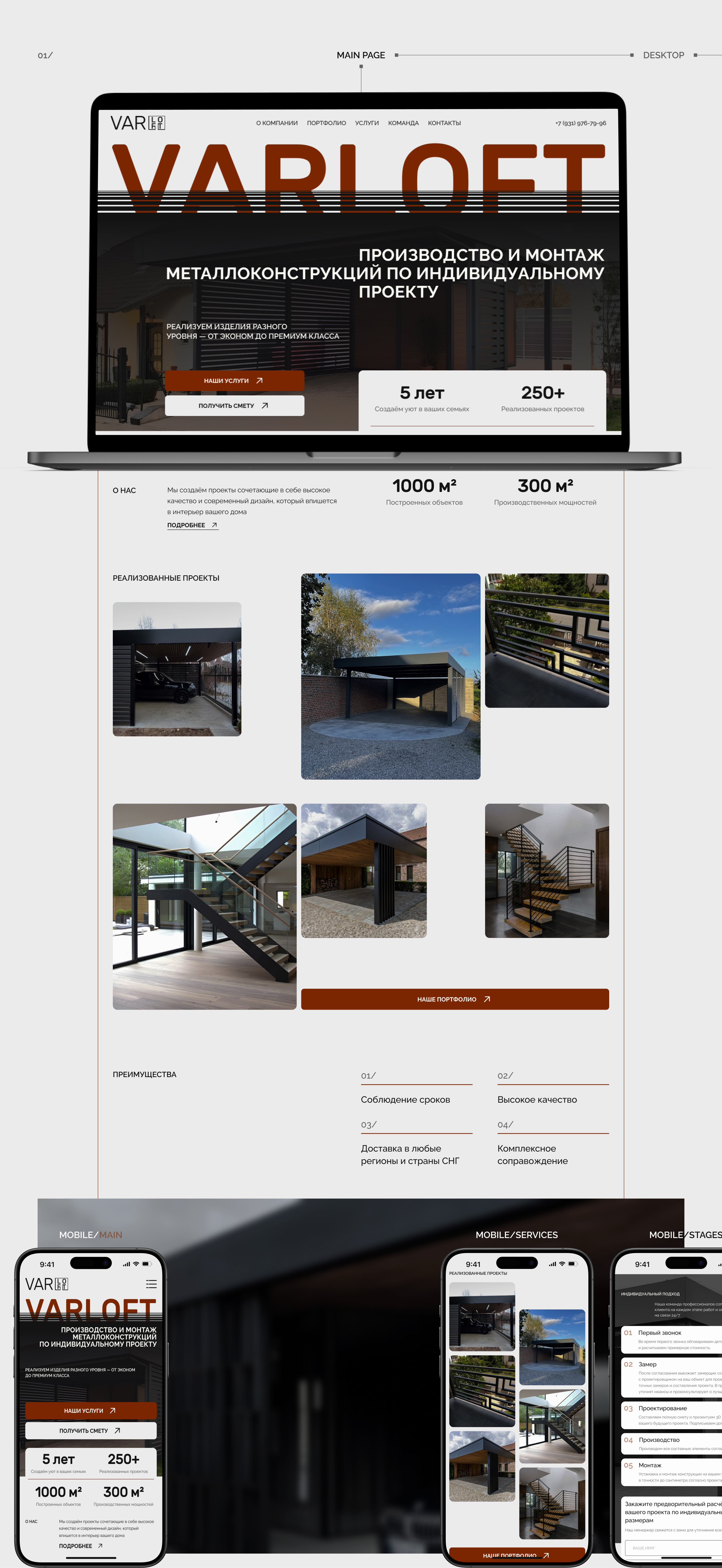 Corporate website | VARLOFT | e-commerce — Изображение №4 — Интерфейсы на Dprofile
