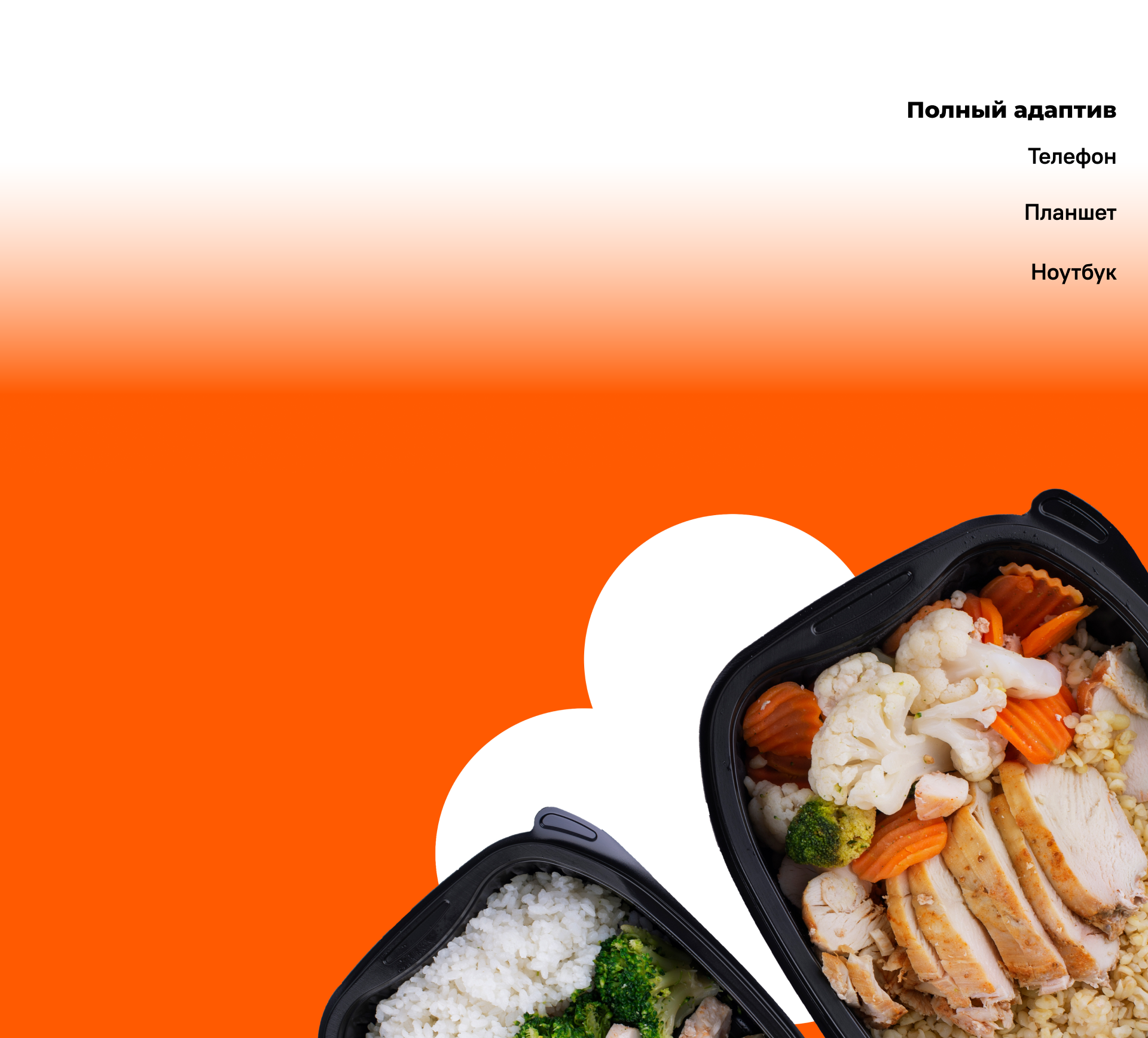 Дизайн лендинга для Foodexpress — Изображение №9 — Интерфейсы на Dprofile