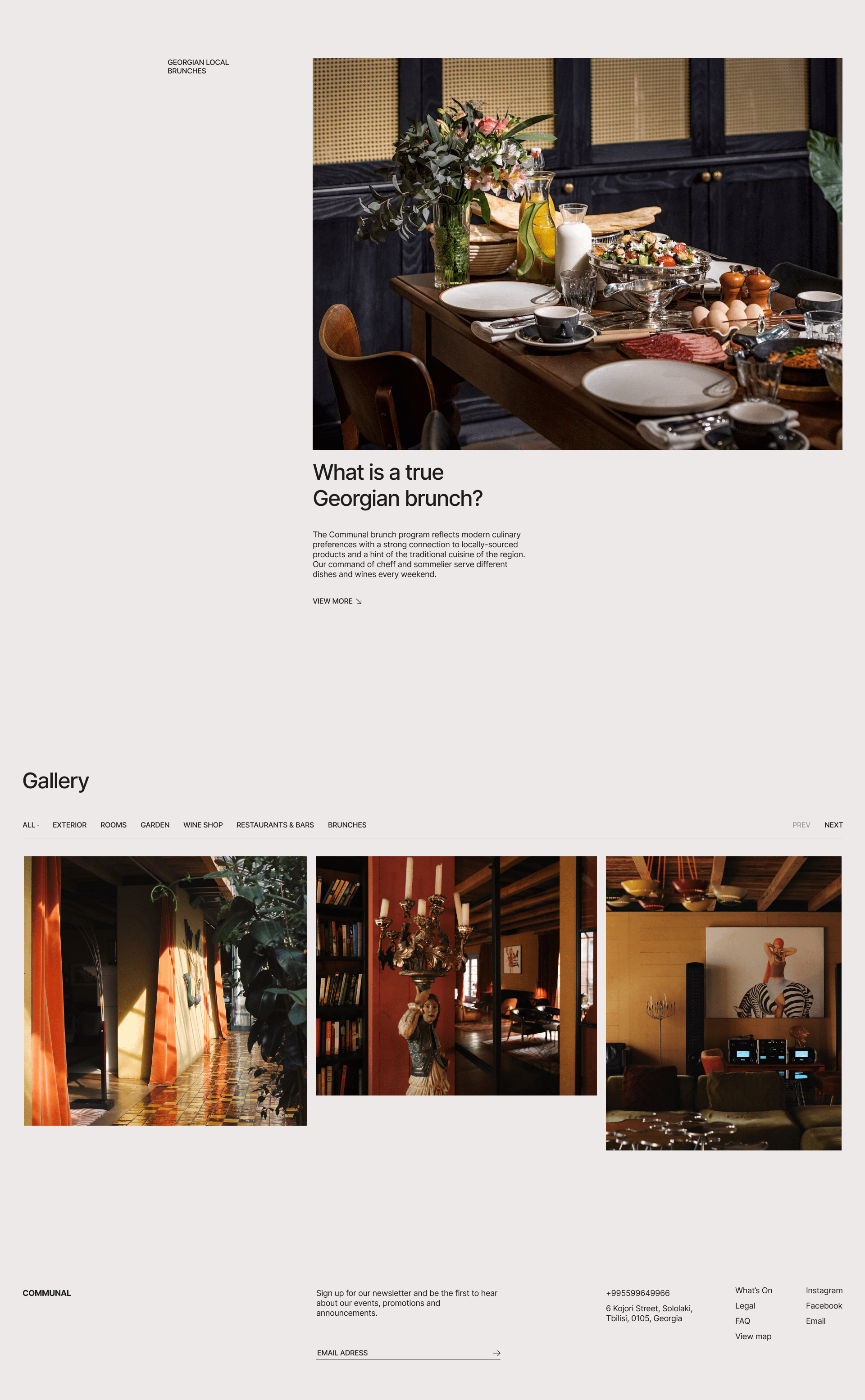 Boutique hotel website design — Изображение №11 — Интерфейсы, Маркетинг на Dprofile