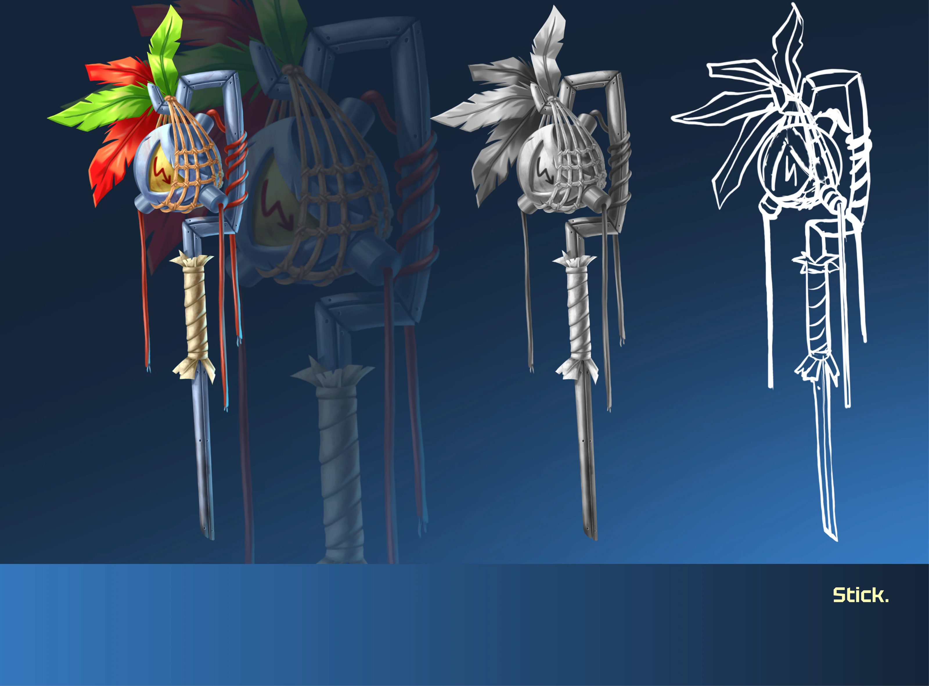 Aztec Attributes — Изображение №2 — Иллюстрация на Dprofile