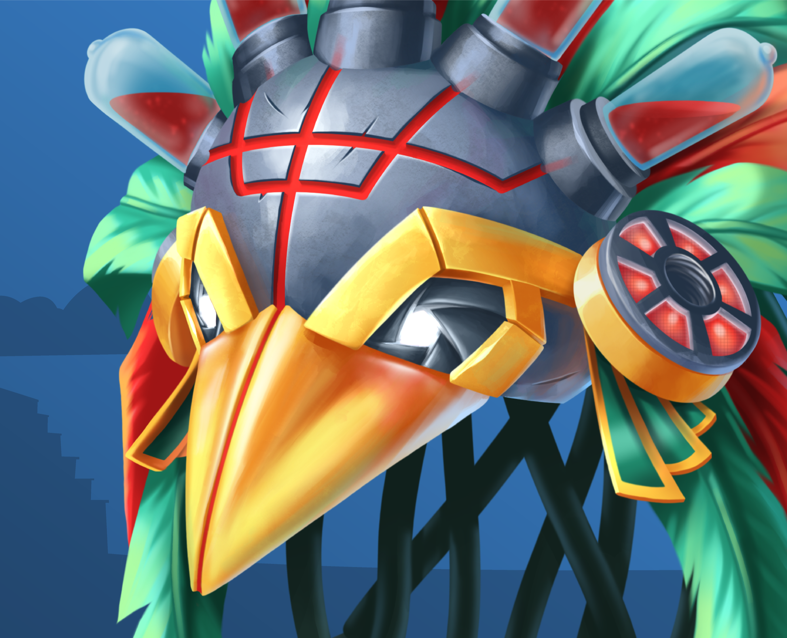 Aztec Attributes — Иллюстрация на Dprofile
