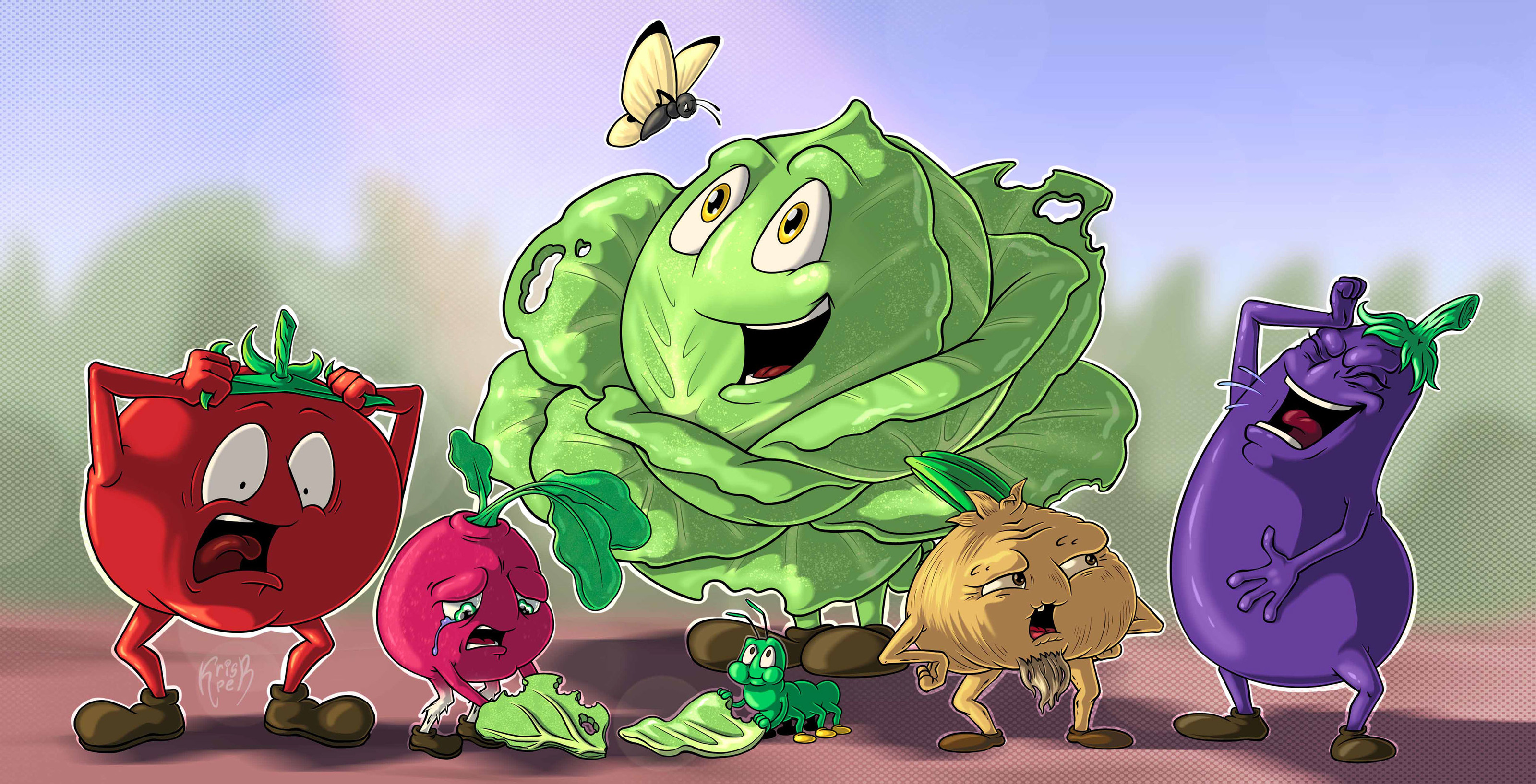 Problem in the garden — Изображение №8 — Иллюстрация на Dprofile