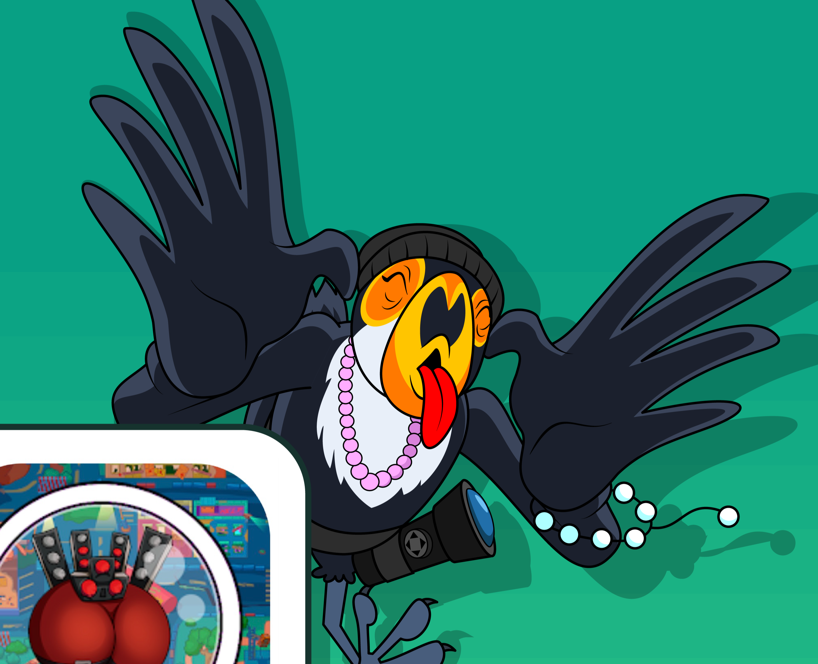A mobile game. Search for objects. — Иллюстрация на Dprofile