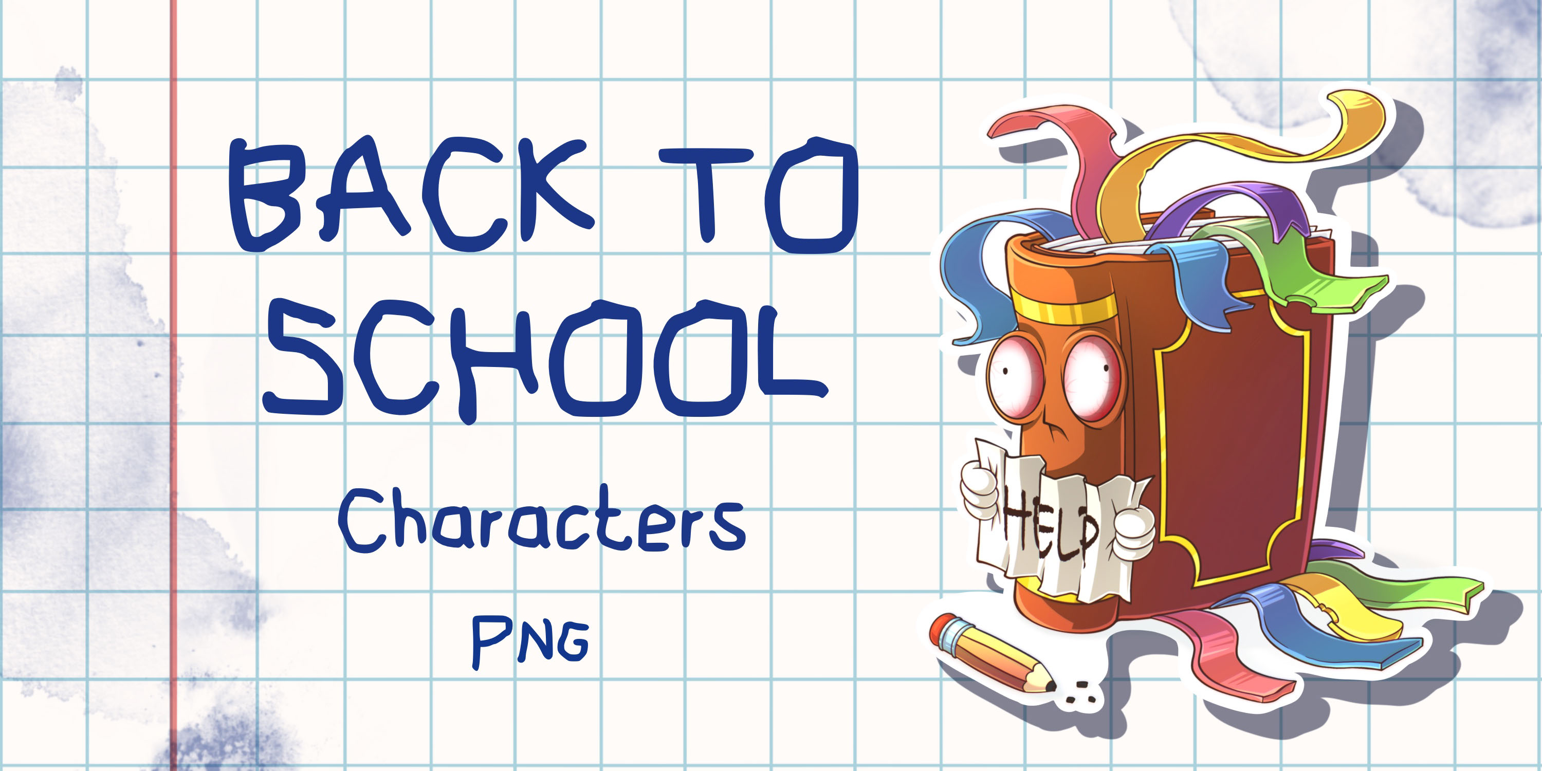 Back to school, characters — Изображение №1 — Иллюстрация на Dprofile