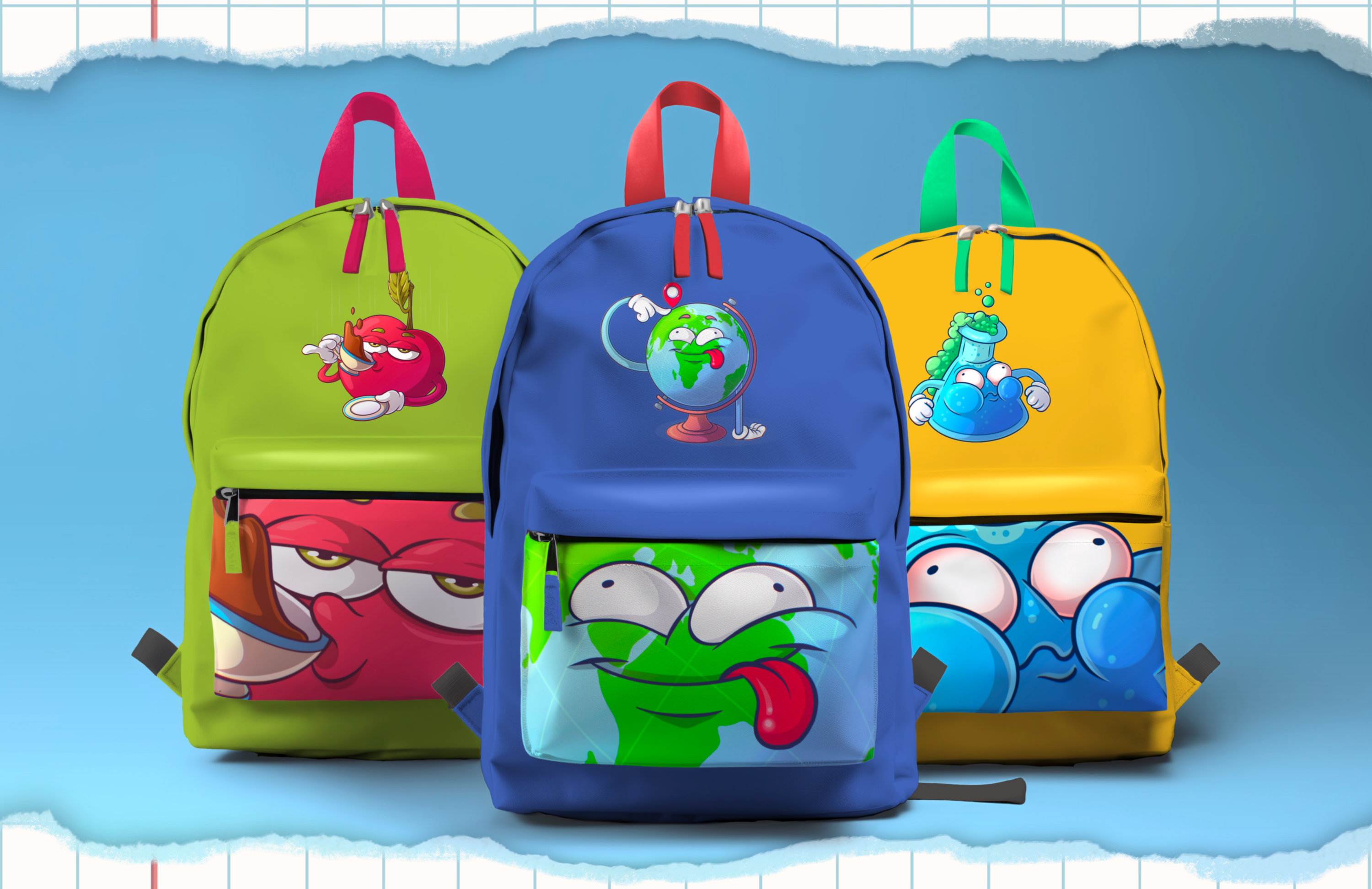 Back to school, characters — Изображение №5 — Иллюстрация на Dprofile