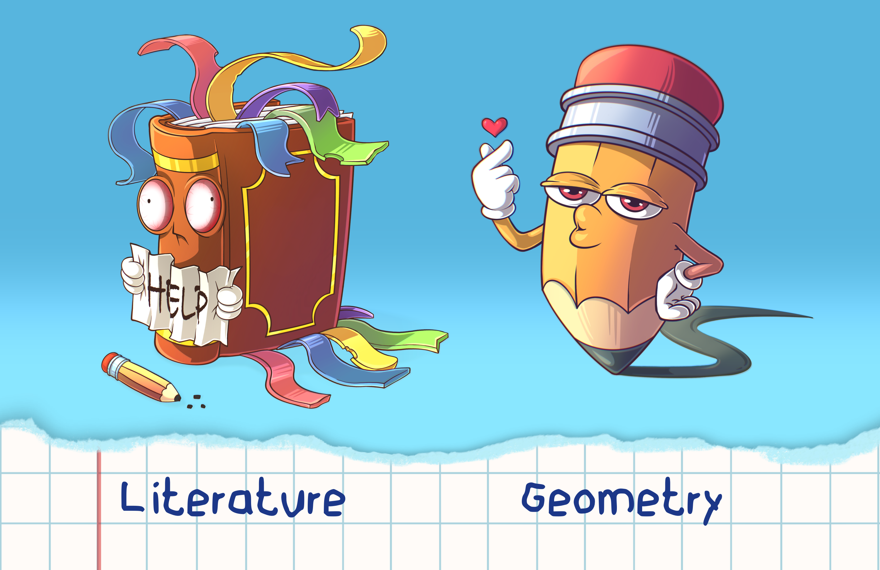 Back to school, characters — Изображение №2 — Иллюстрация на Dprofile