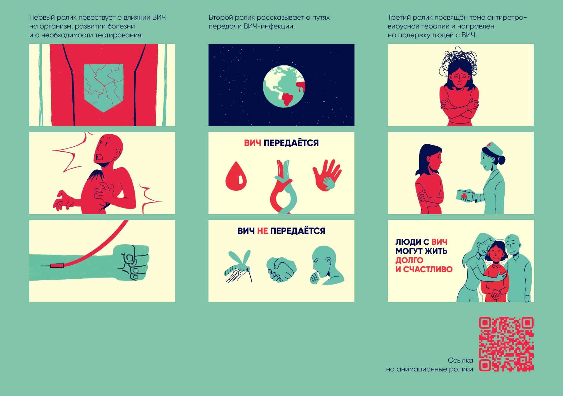 Разработка социальной рекламы по профилактике СПИД и ВИЧ — Изображение №6 — Графика, Маркетинг на Dprofile