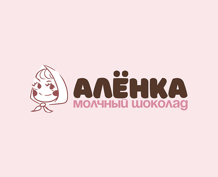 Редизайн лого "Алёнка" — Брендинг, Иллюстрация на Dprofile