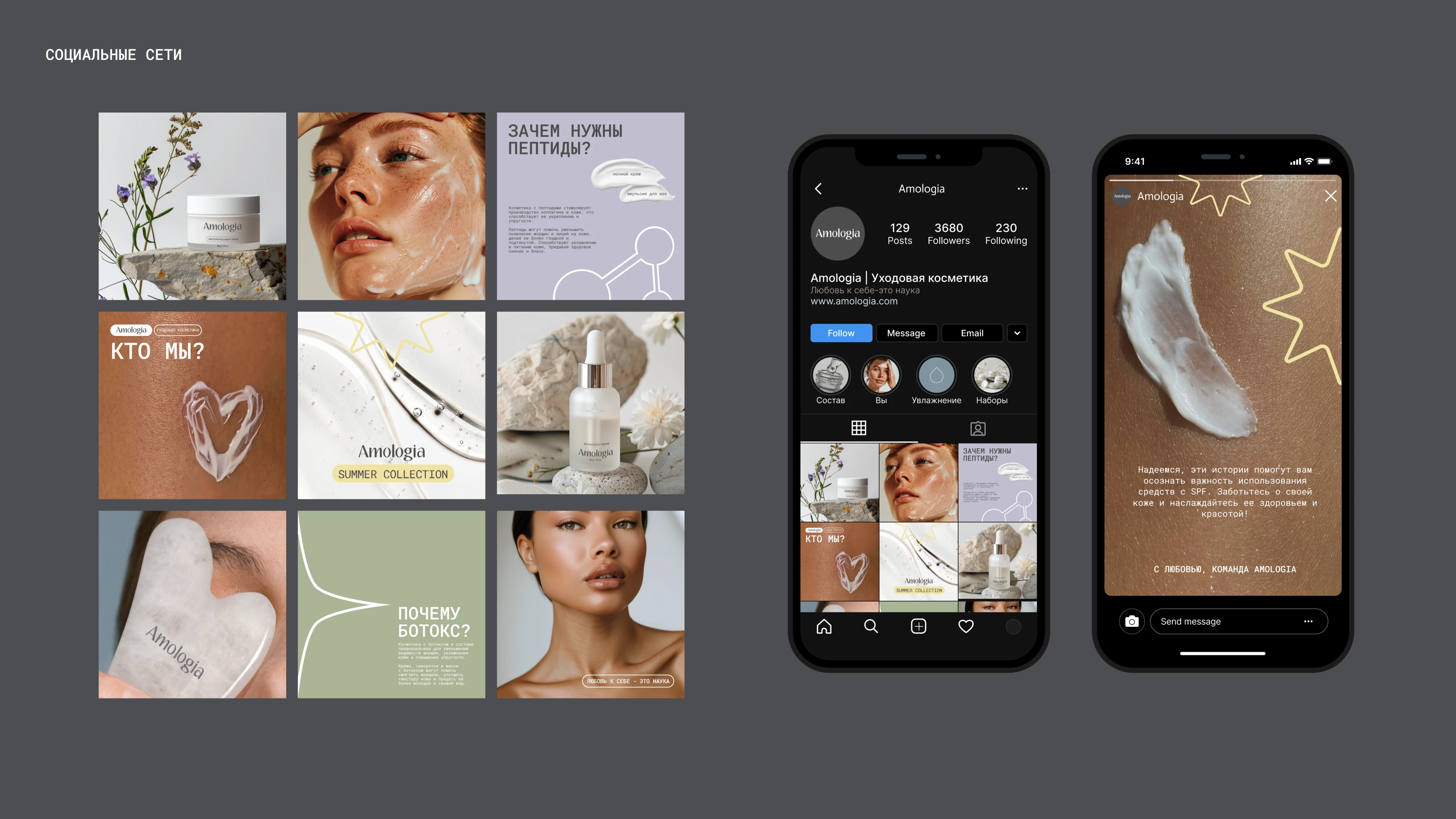 Amologia | Brand Identity & Packaging — Изображение №14 — Брендинг на Dprofile