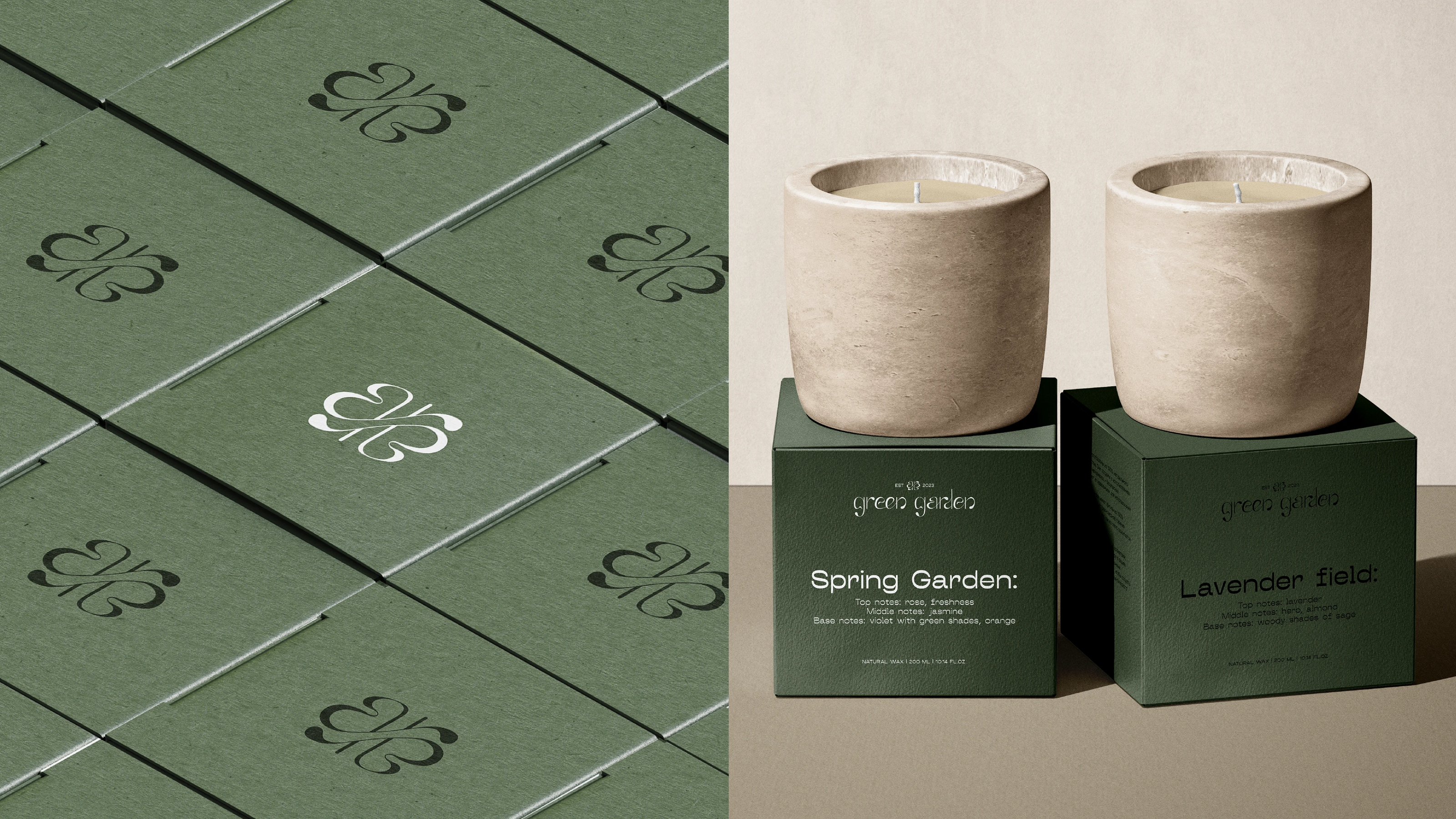 green garden | Candle | Логотип | Фирменный стиль — Изображение №7 — Брендинг на Dprofile