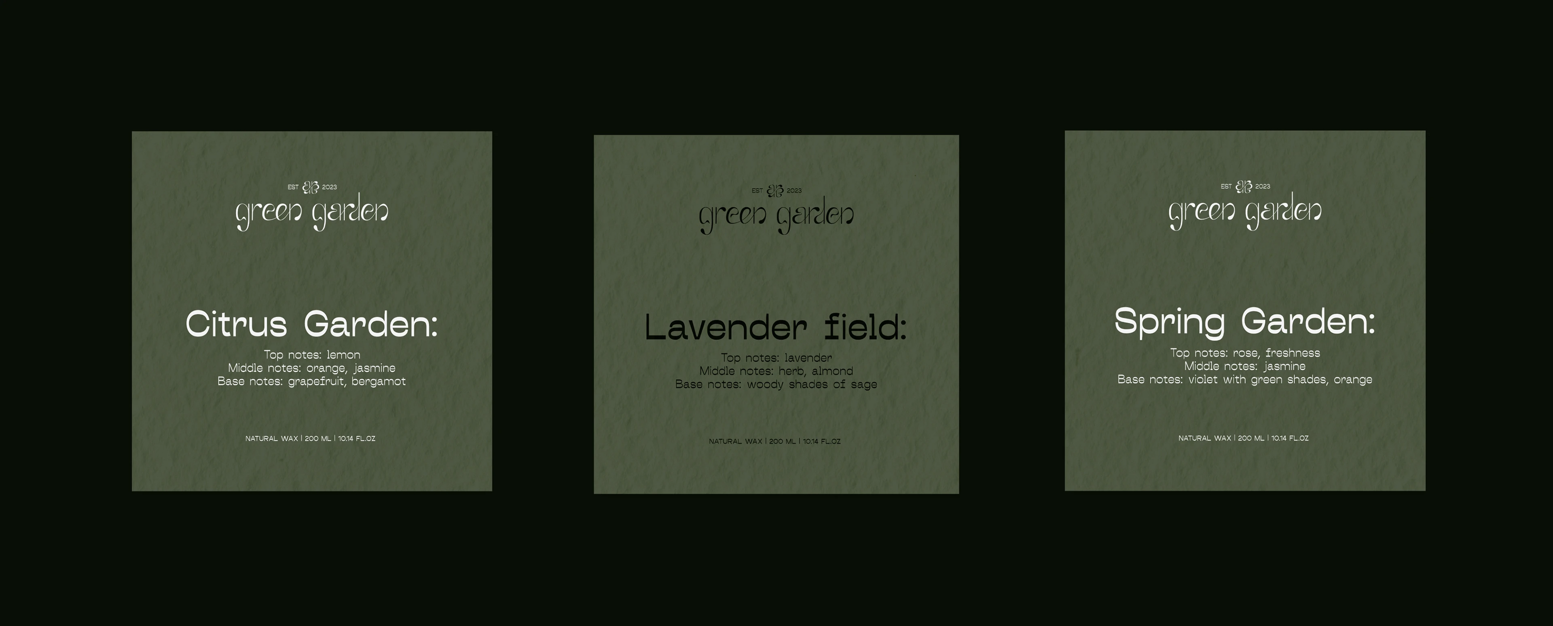green garden | Candle | Логотип | Фирменный стиль — Изображение №8 — Брендинг на Dprofile