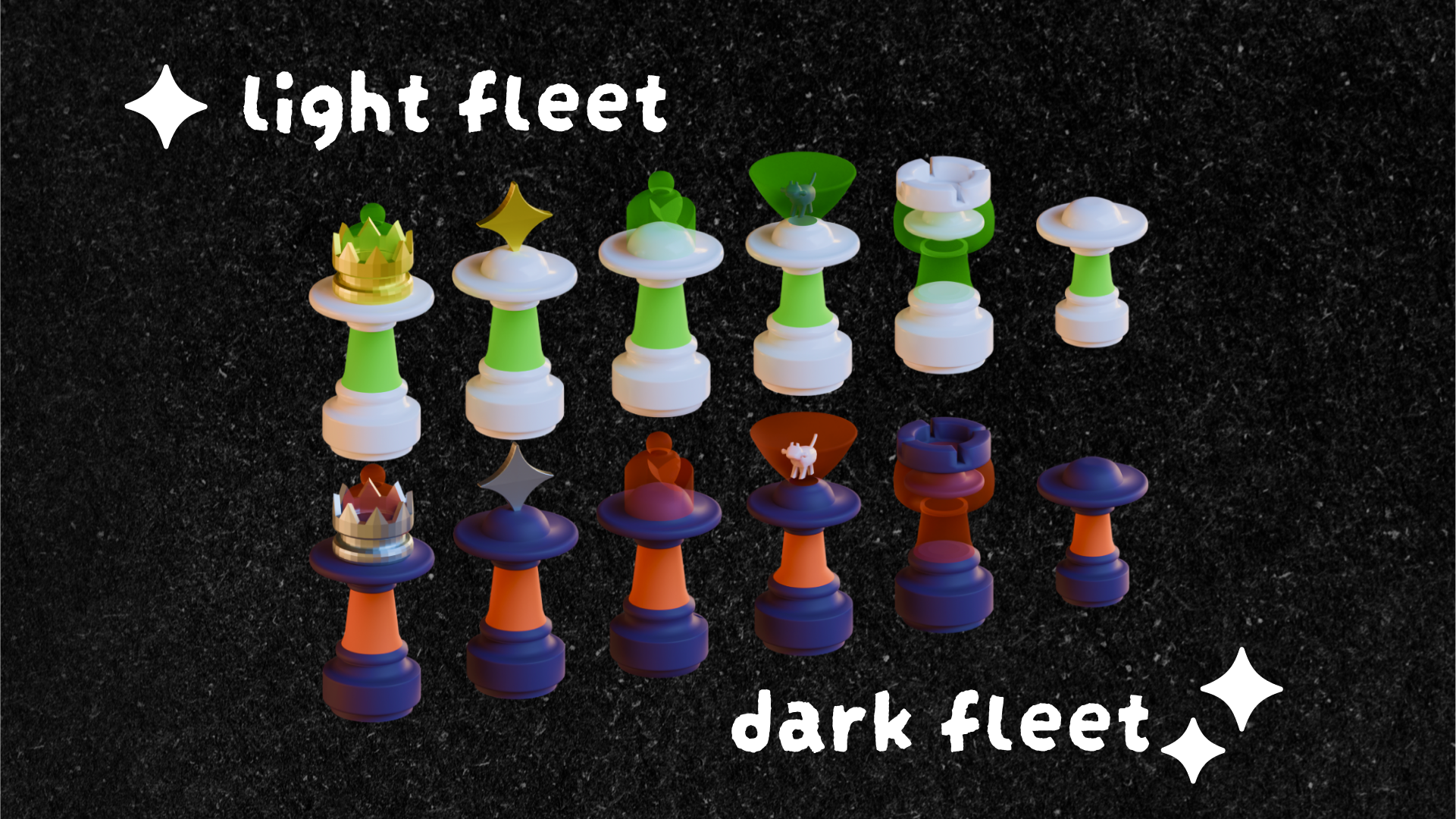 UFO CHESS — Изображение №8 — Иллюстрация, 3D на Dprofile