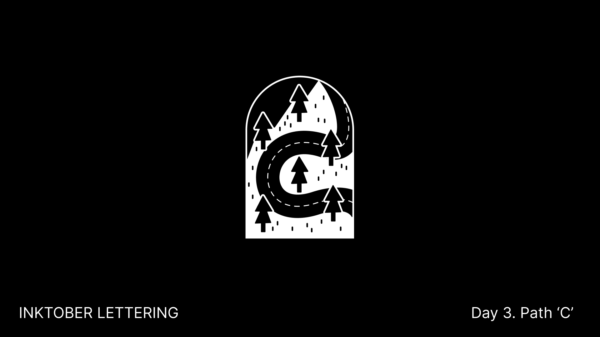 INKTOBER LETTERING — Изображение №4 — Иллюстрация на Dprofile