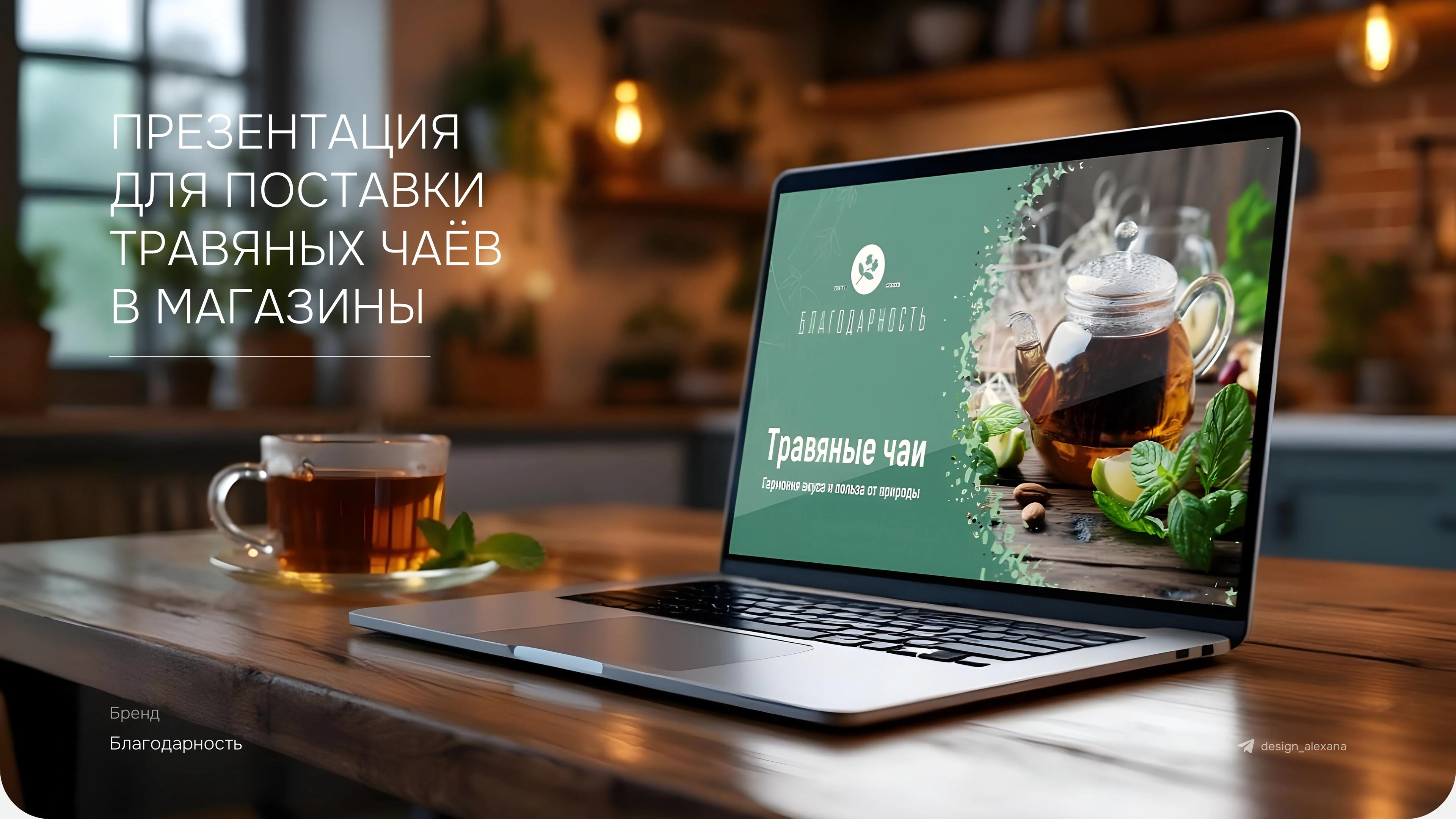 Презентация продукта | Каталог продукции: чай — Изображение №1 — Графика, Маркетинг на Dprofile