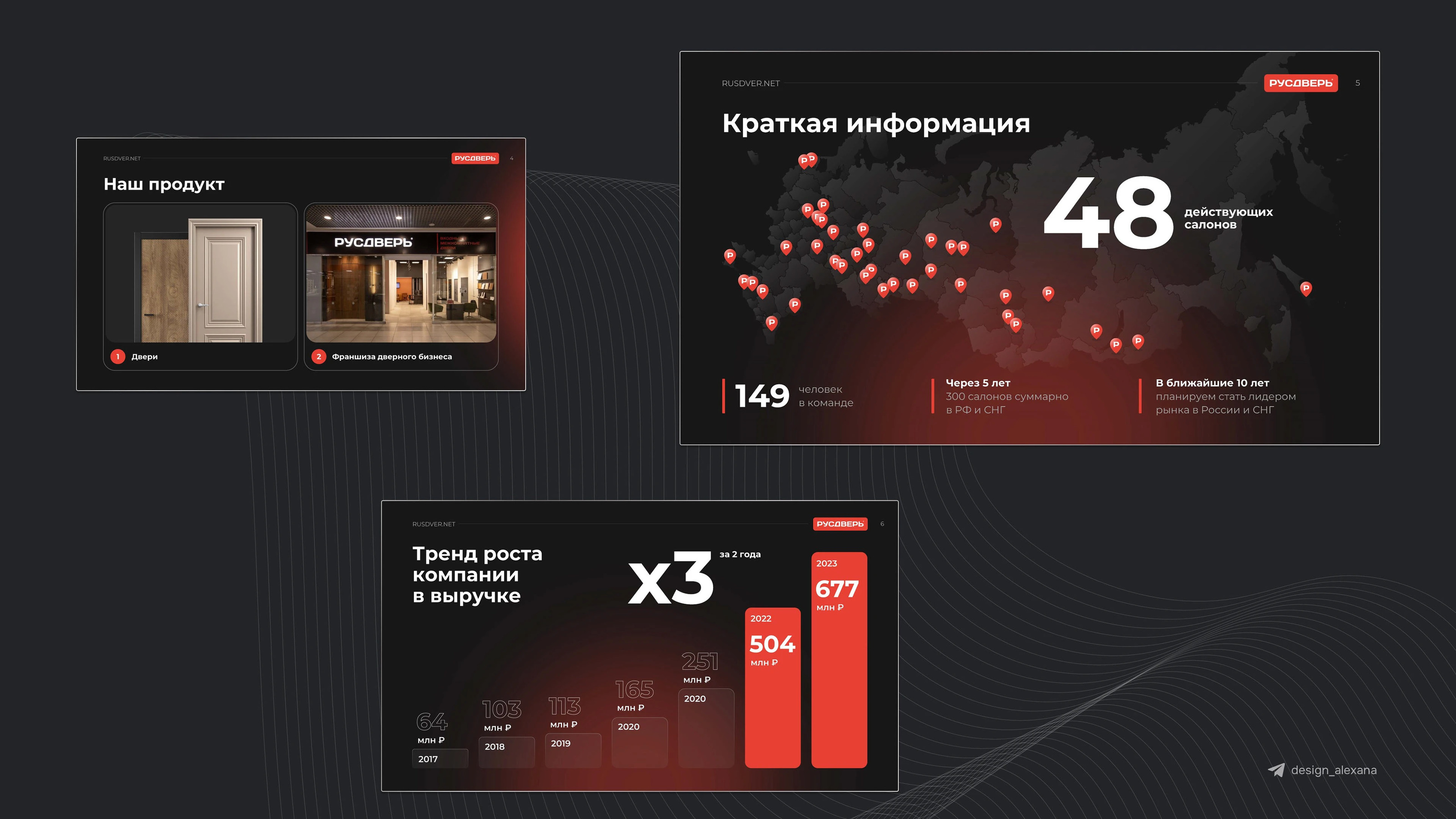 Презентация для инвесторов компании по продаже дверей — Изображение №3 — Графика, Маркетинг на Dprofile