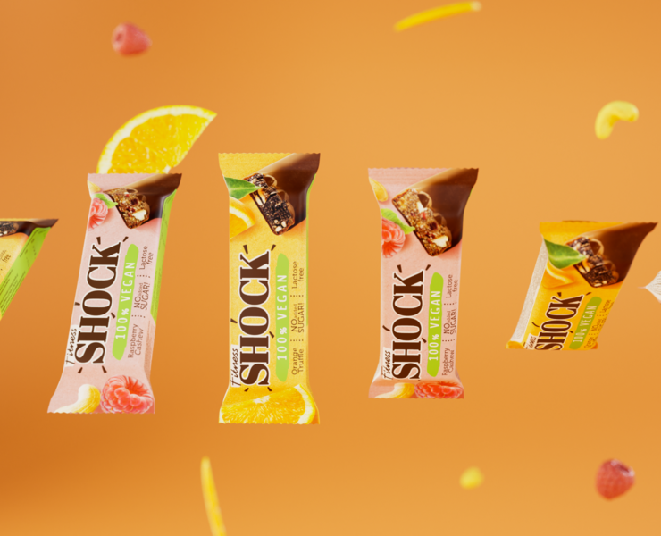 FITNESS SHOCK VEGAN // commercial for a diet food manufactur — 3D, Анимация на Dprofile