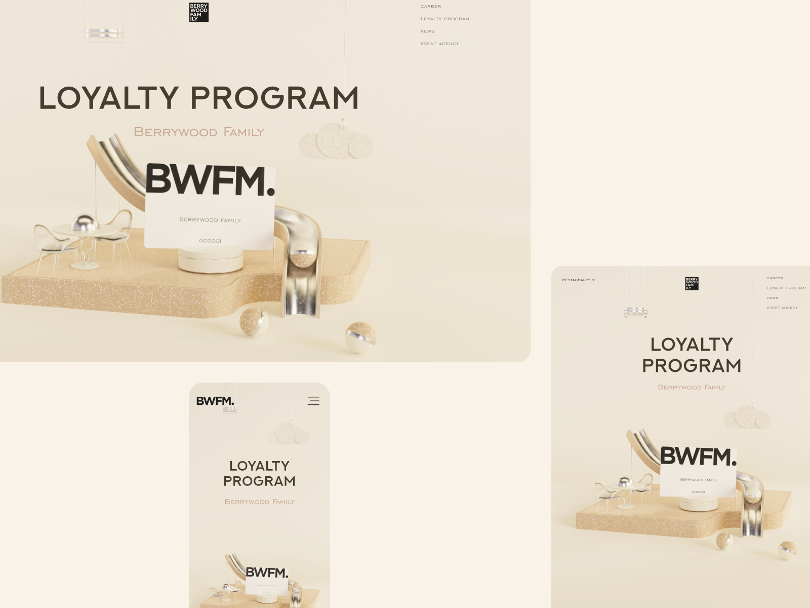 BERRYWOOD FAMILY // Animation for website — Изображение №2 — 3D, Анимация на Dprofile