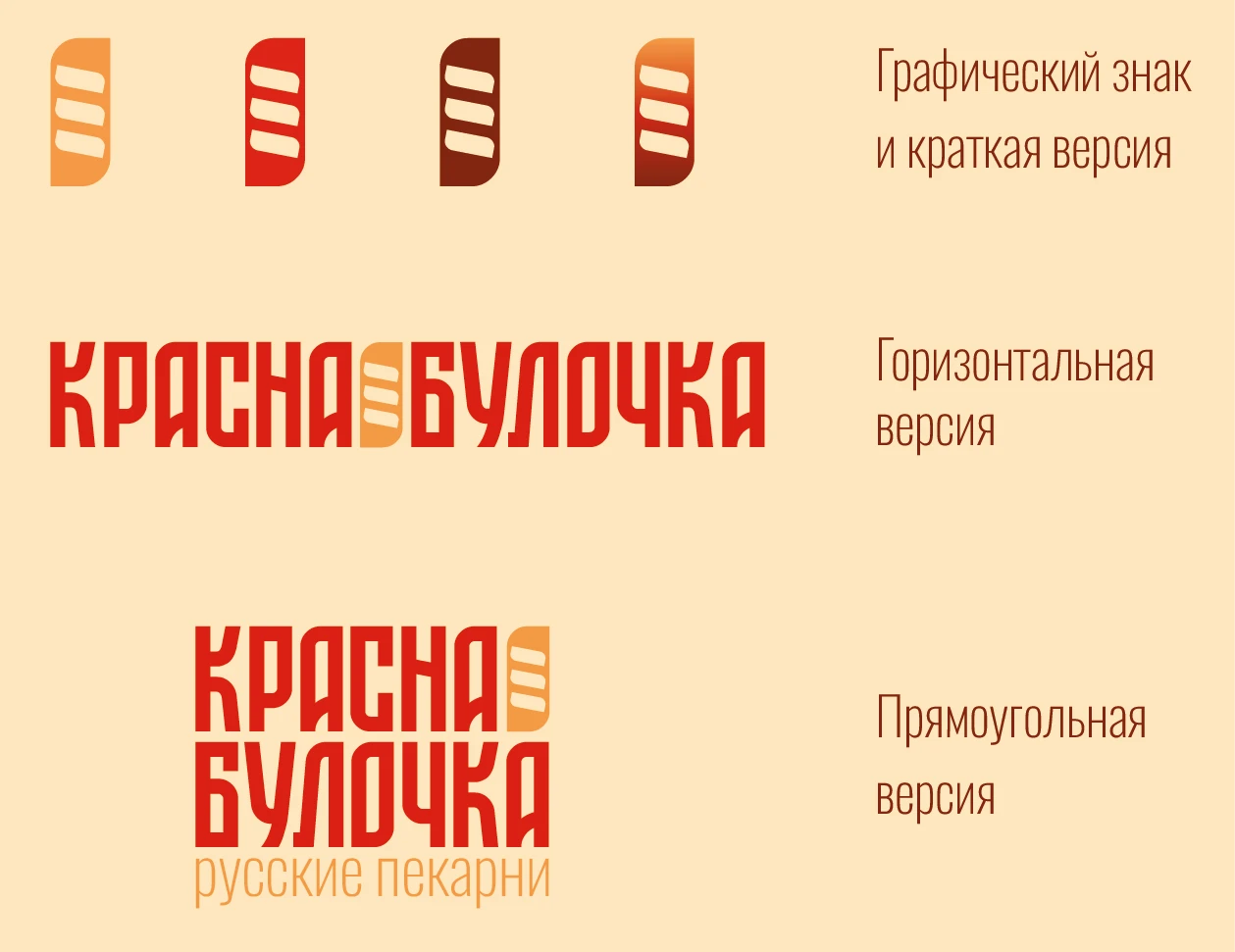 Логотип и фирменный стиль для пекарни в русском стиле — Изображение №2 — Брендинг на Dprofile