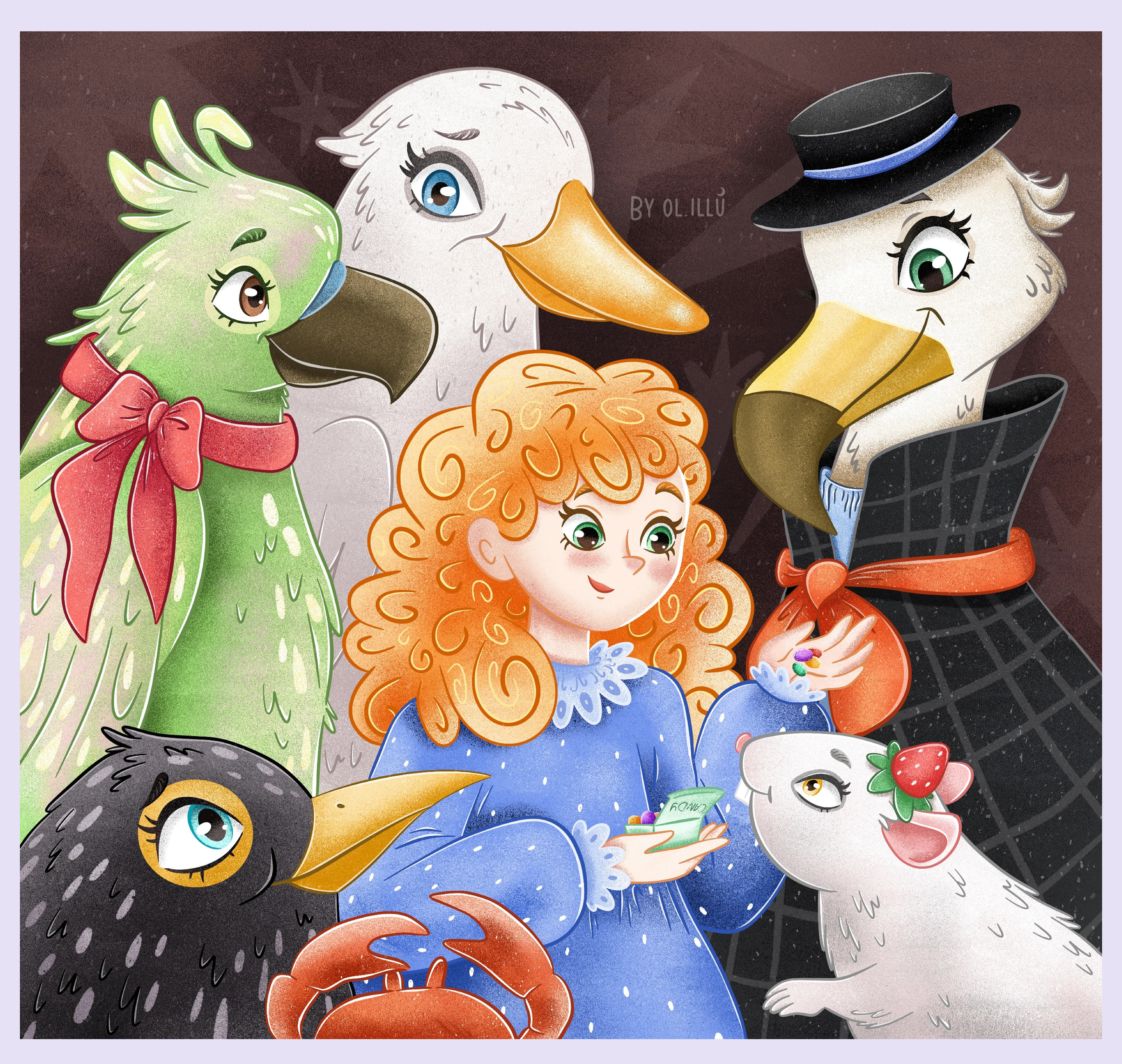Book illustration & cover project. Character. — Изображение №19 — Брендинг, Иллюстрация на Dprofile