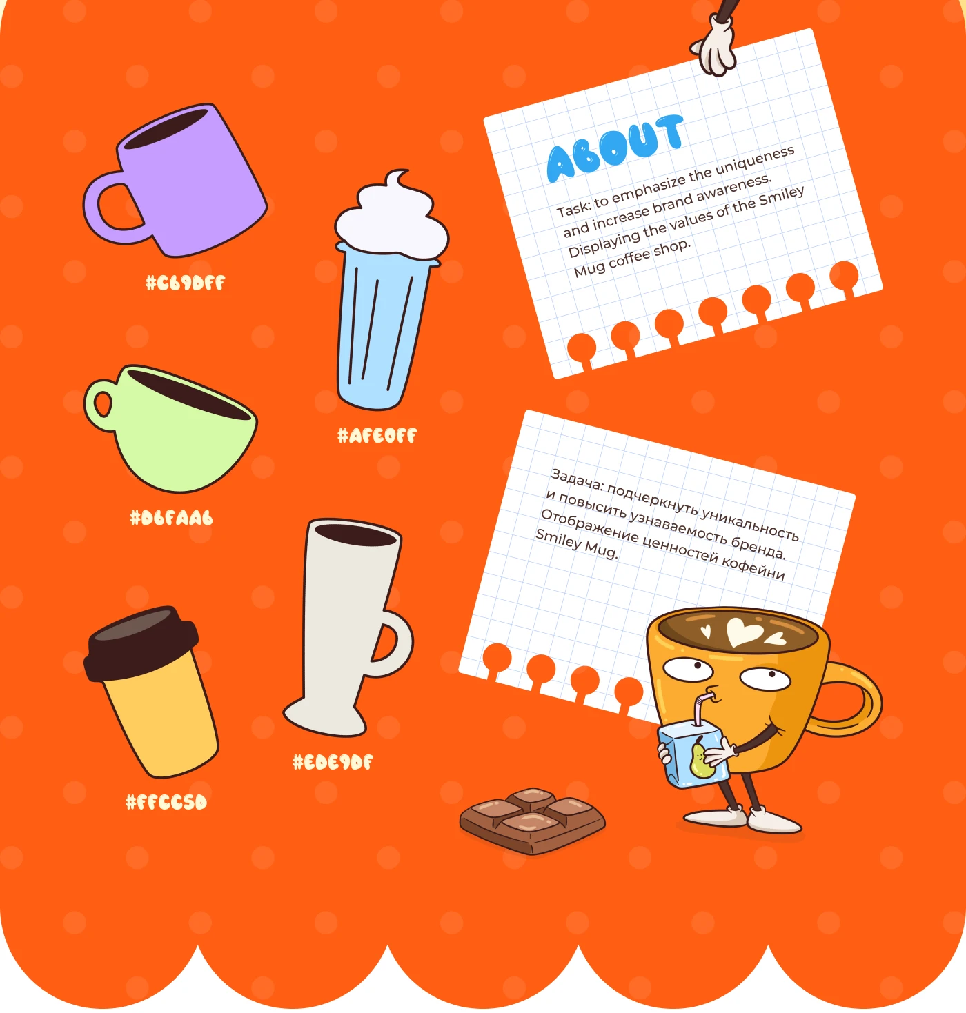 Сoffee shop Mascot. Packaging Design & Characters — Изображение №2 — Брендинг, Иллюстрация на Dprofile