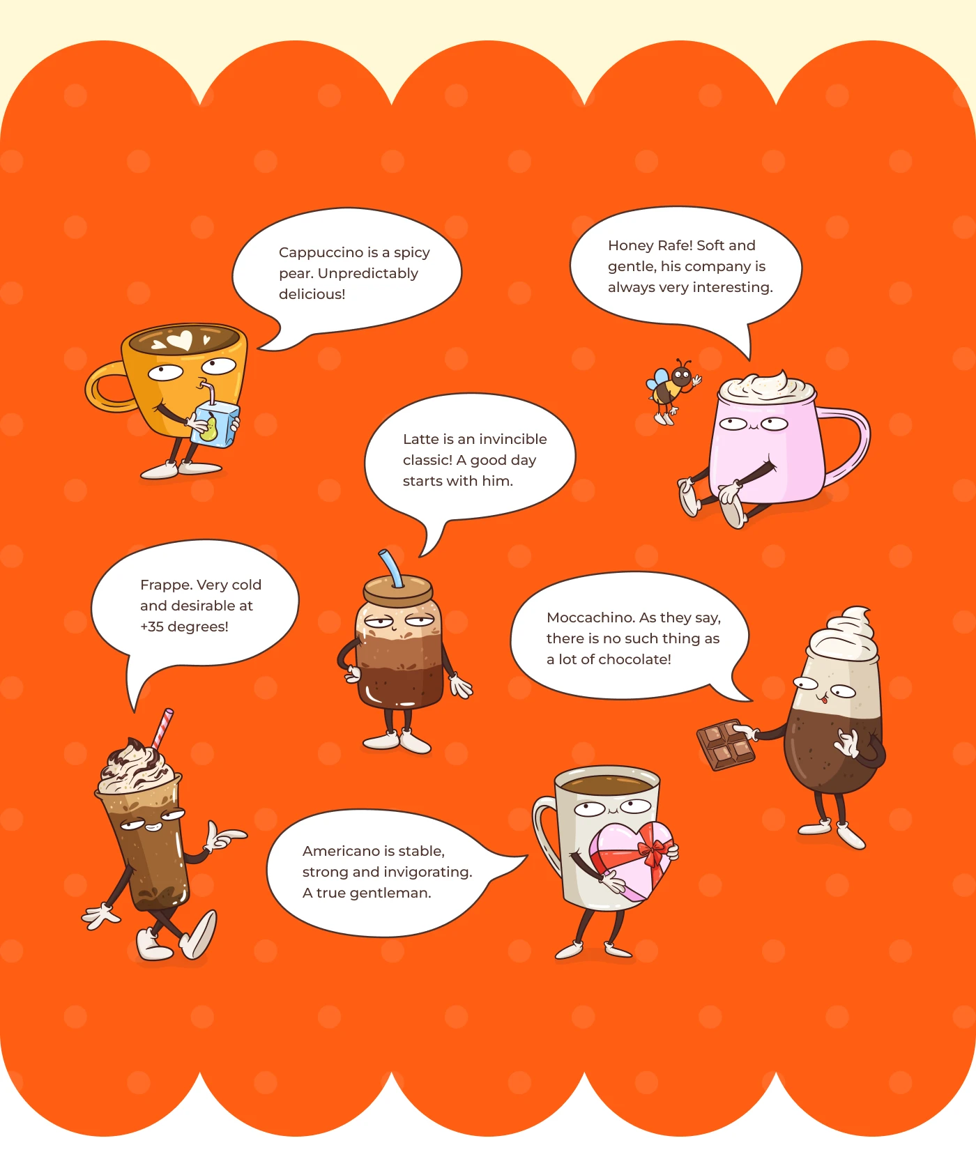 Сoffee shop Mascot. Packaging Design & Characters — Изображение №12 — Брендинг, Иллюстрация на Dprofile