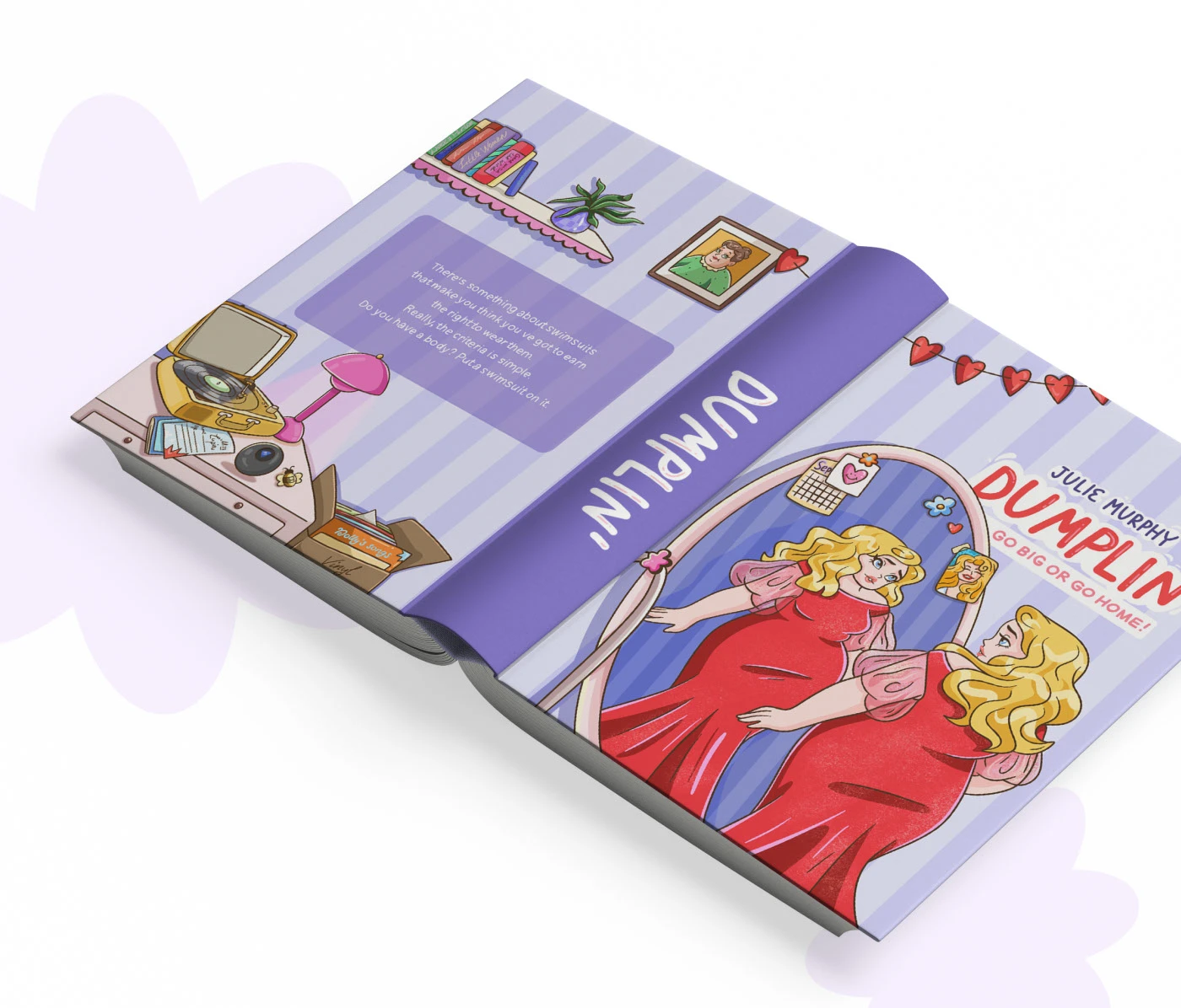 Book illustration&cover. Packaging & Characters. Dumplin' — Изображение №16 — Иллюстрация, Графика на Dprofile