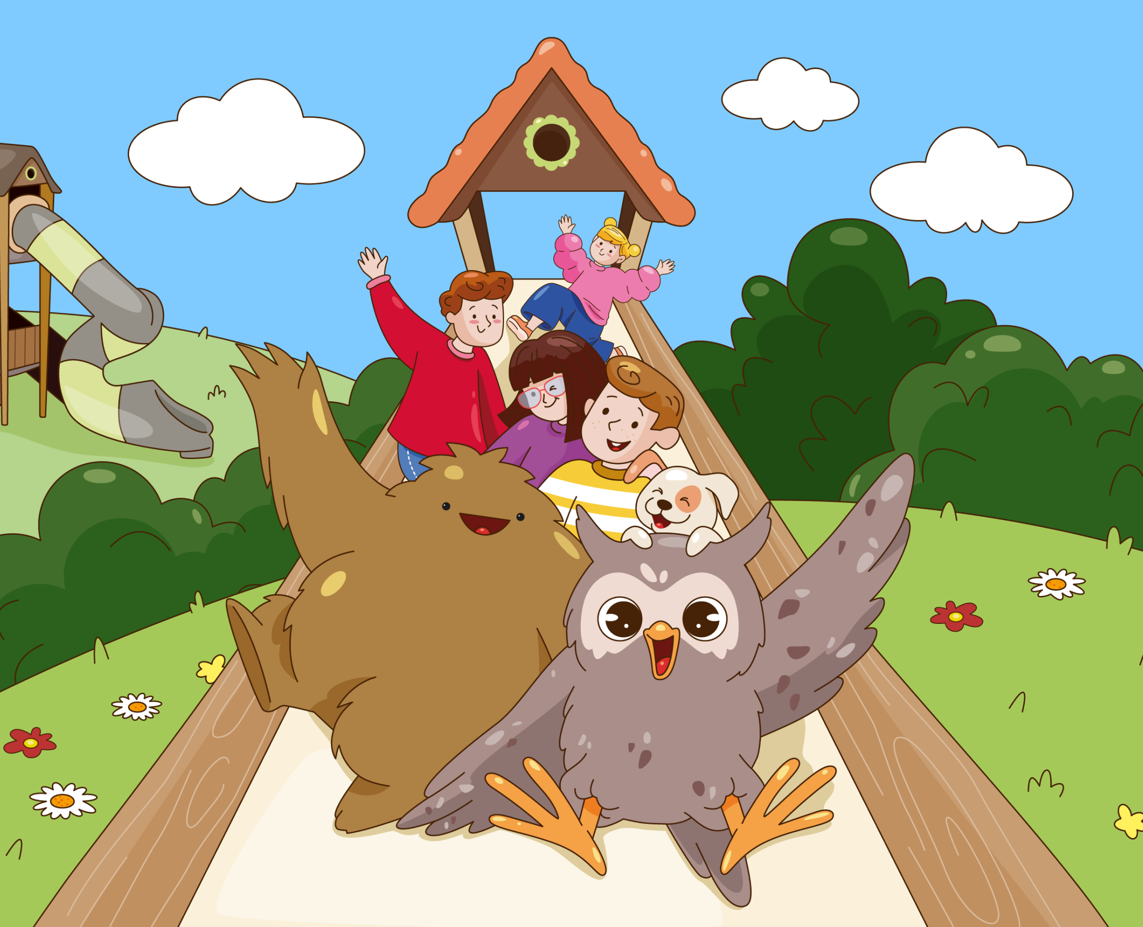 Comics for kids&Educational games. Stickers. Characters на Dprofile