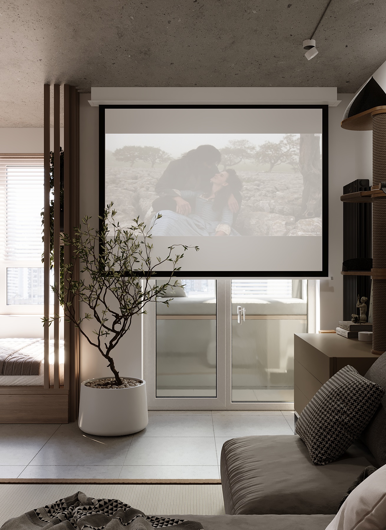 Дизайн проект интерьера ЖК Гранит — Изображение №5 — Иллюстрация, 3D на Dprofile