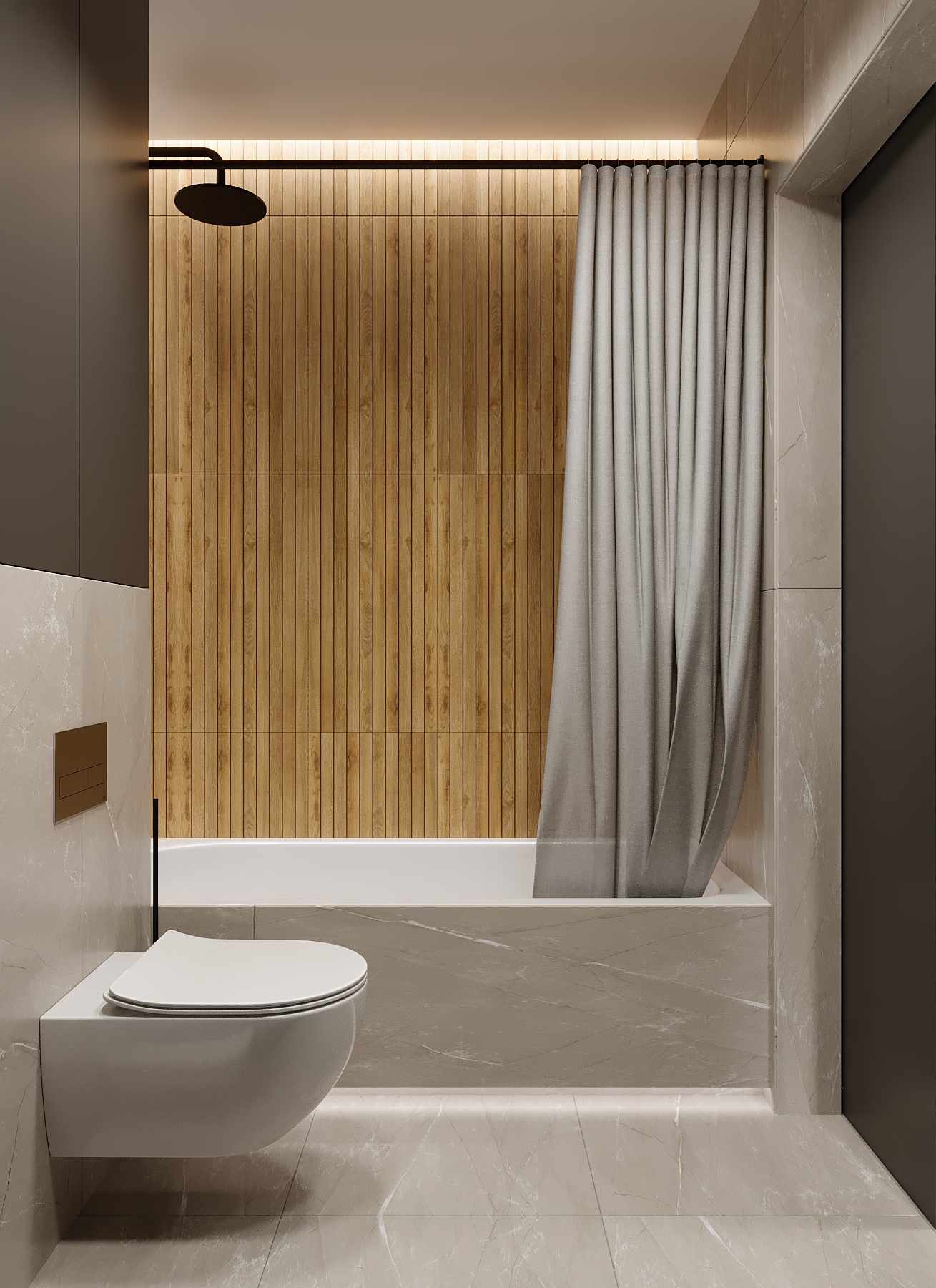 Дизайн проект интерьера ЖК Гранит — Изображение №21 — Иллюстрация, 3D на Dprofile