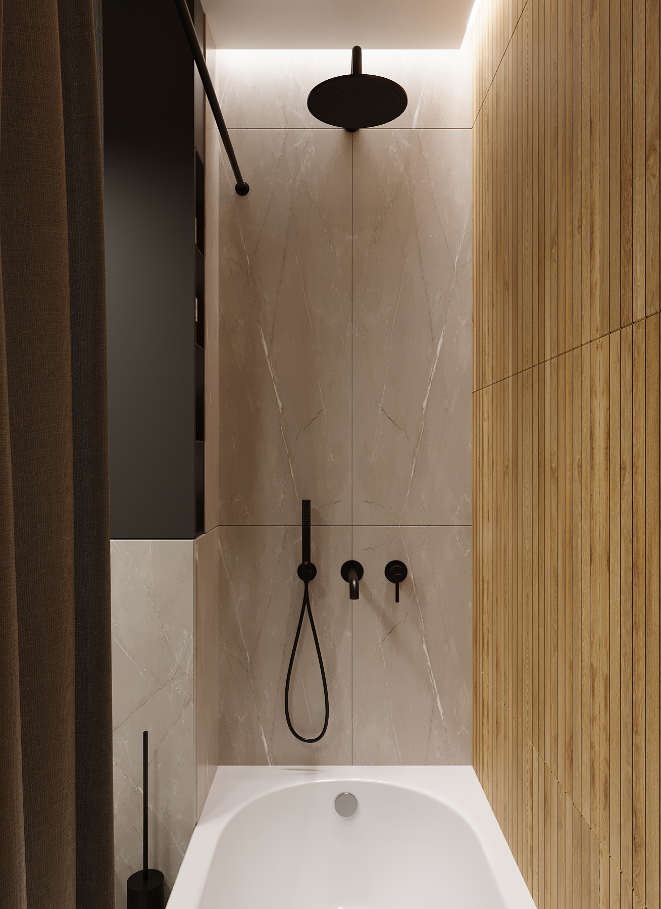 Дизайн проект интерьера ЖК Гранит — Изображение №26 — Иллюстрация, 3D на Dprofile