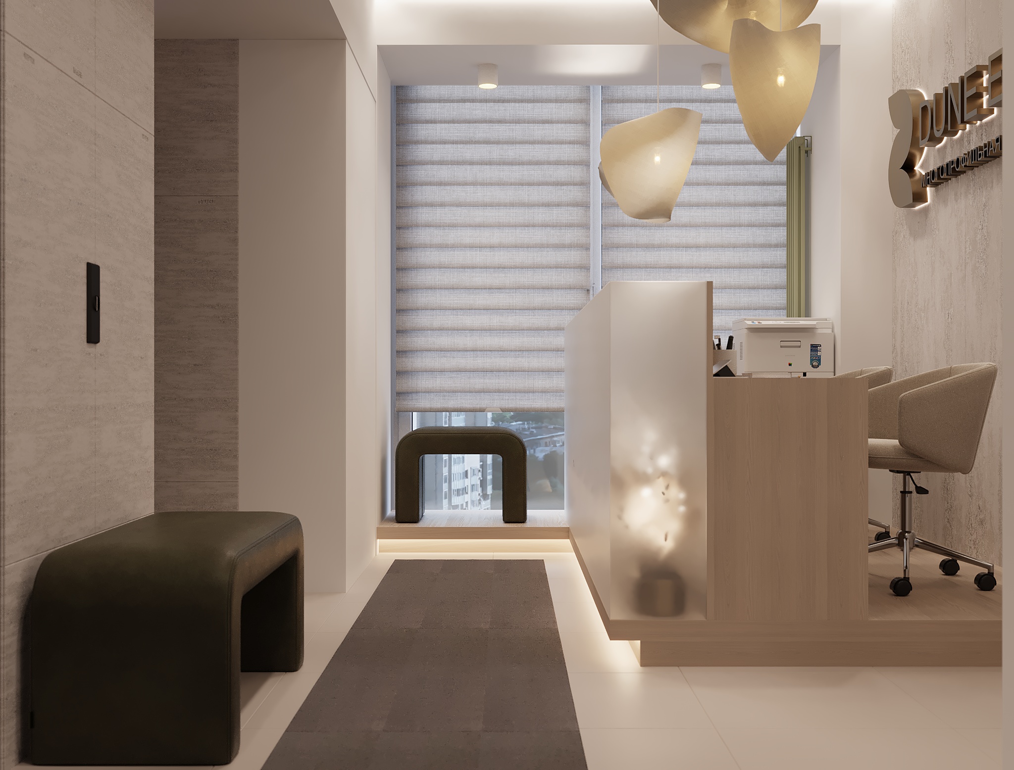 Многопрофильная клиника DUNE EGO — Изображение №5 — Иллюстрация, 3D на Dprofile