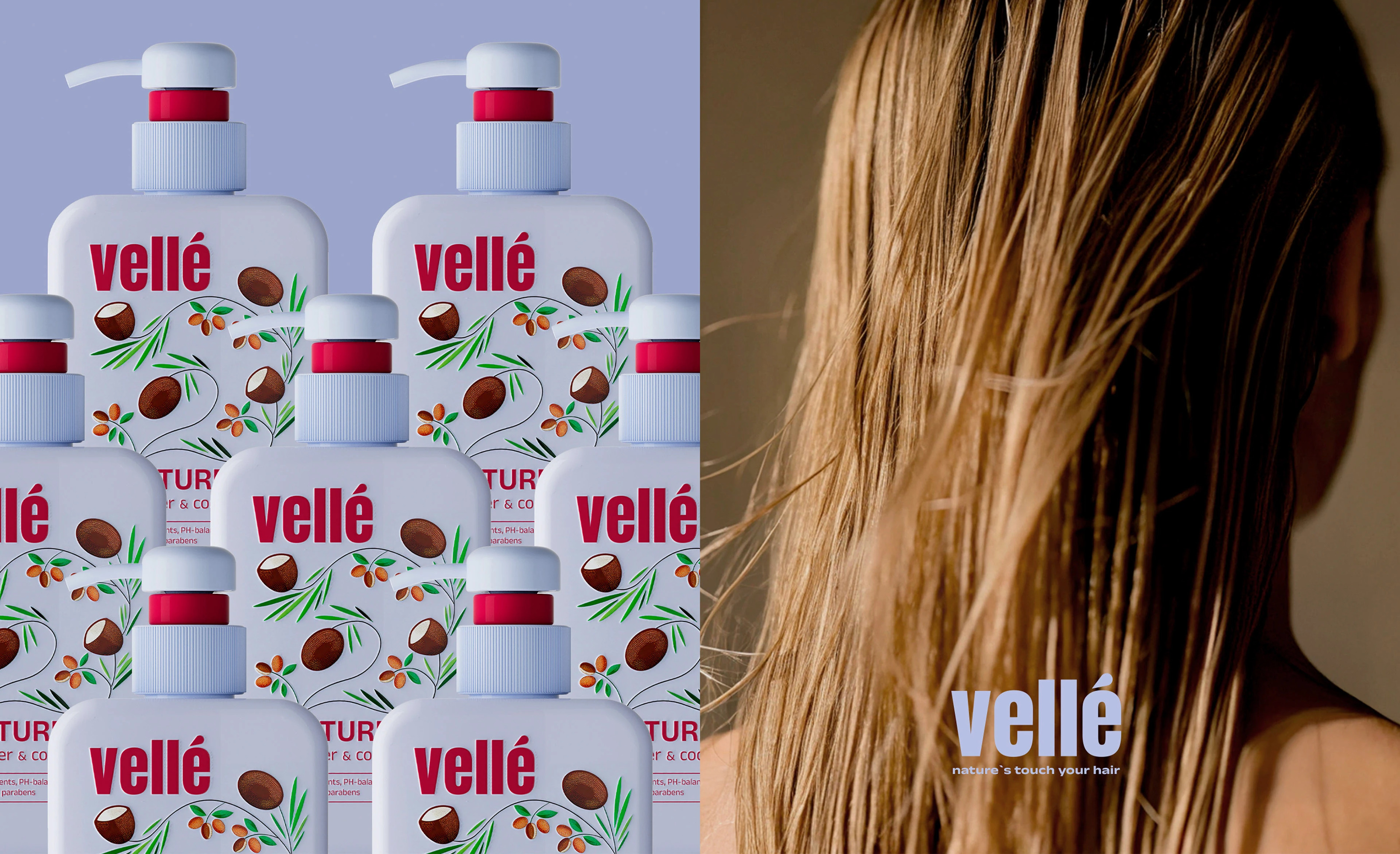 VELLÈ | Дизайн упаковки шампуня — Изображение №12 — Брендинг, Графика на Dprofile