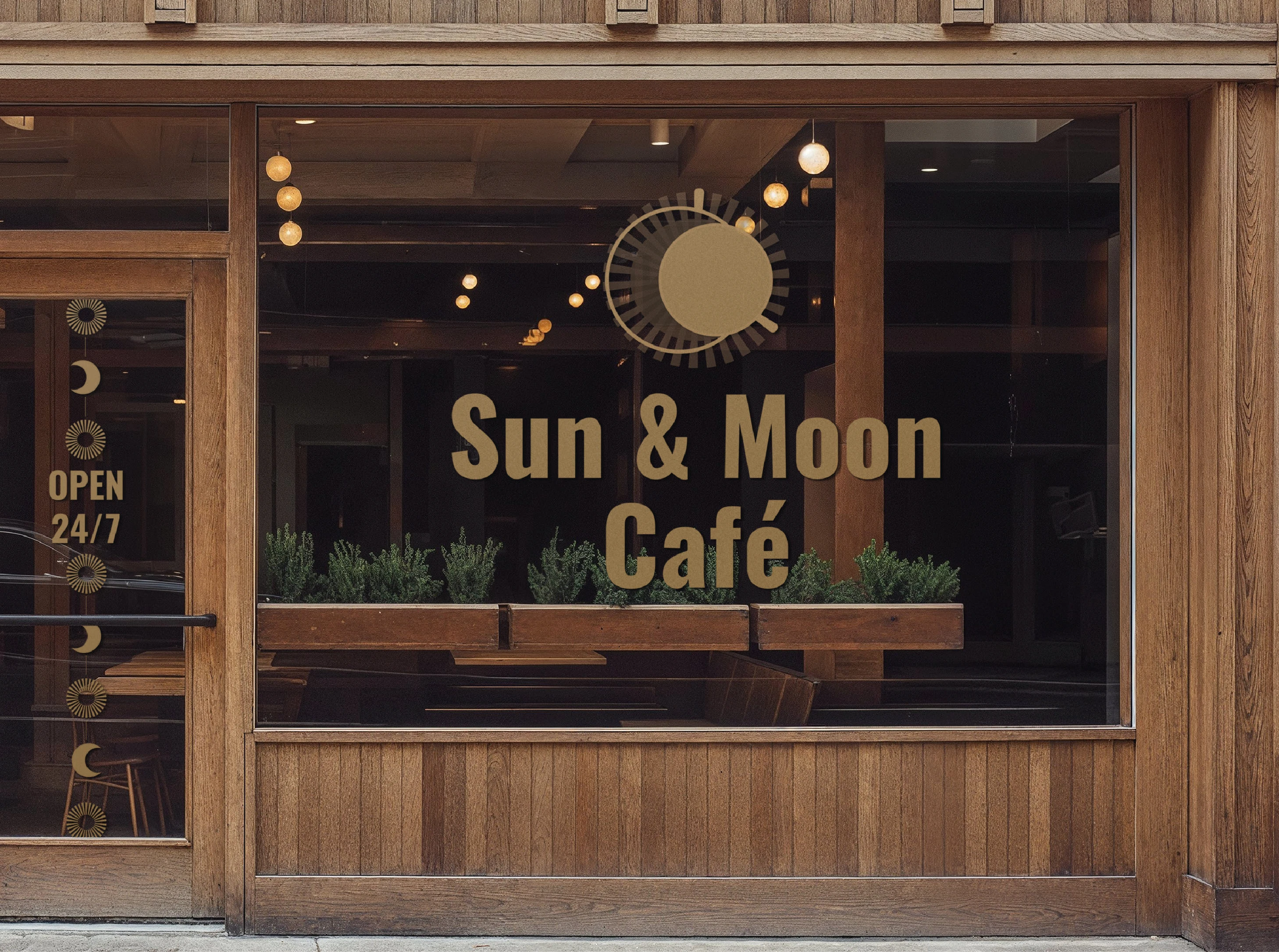 Sun and Moon Cafe — Изображение №7 — Брендинг на Dprofile