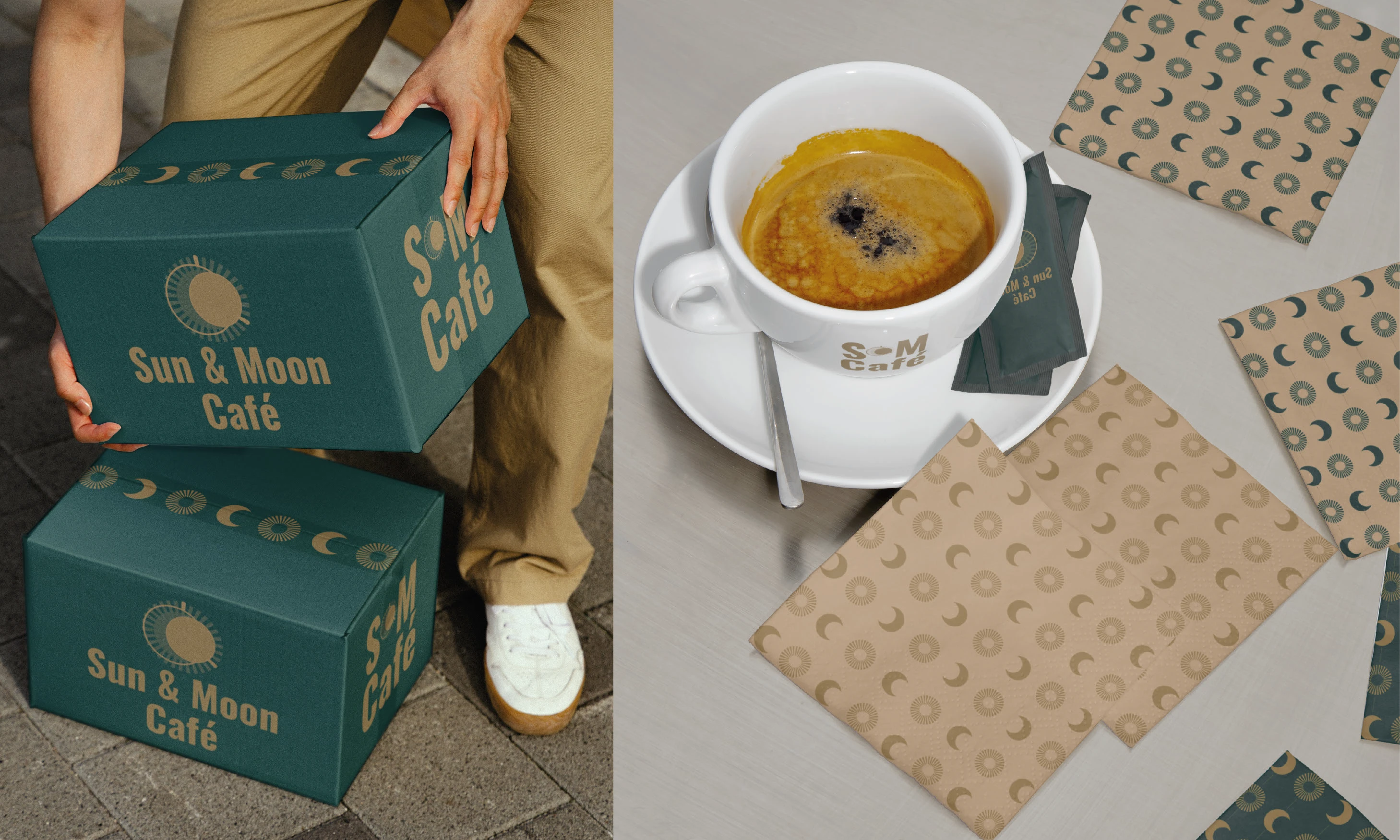 Sun and Moon Cafe — Изображение №17 — Брендинг на Dprofile