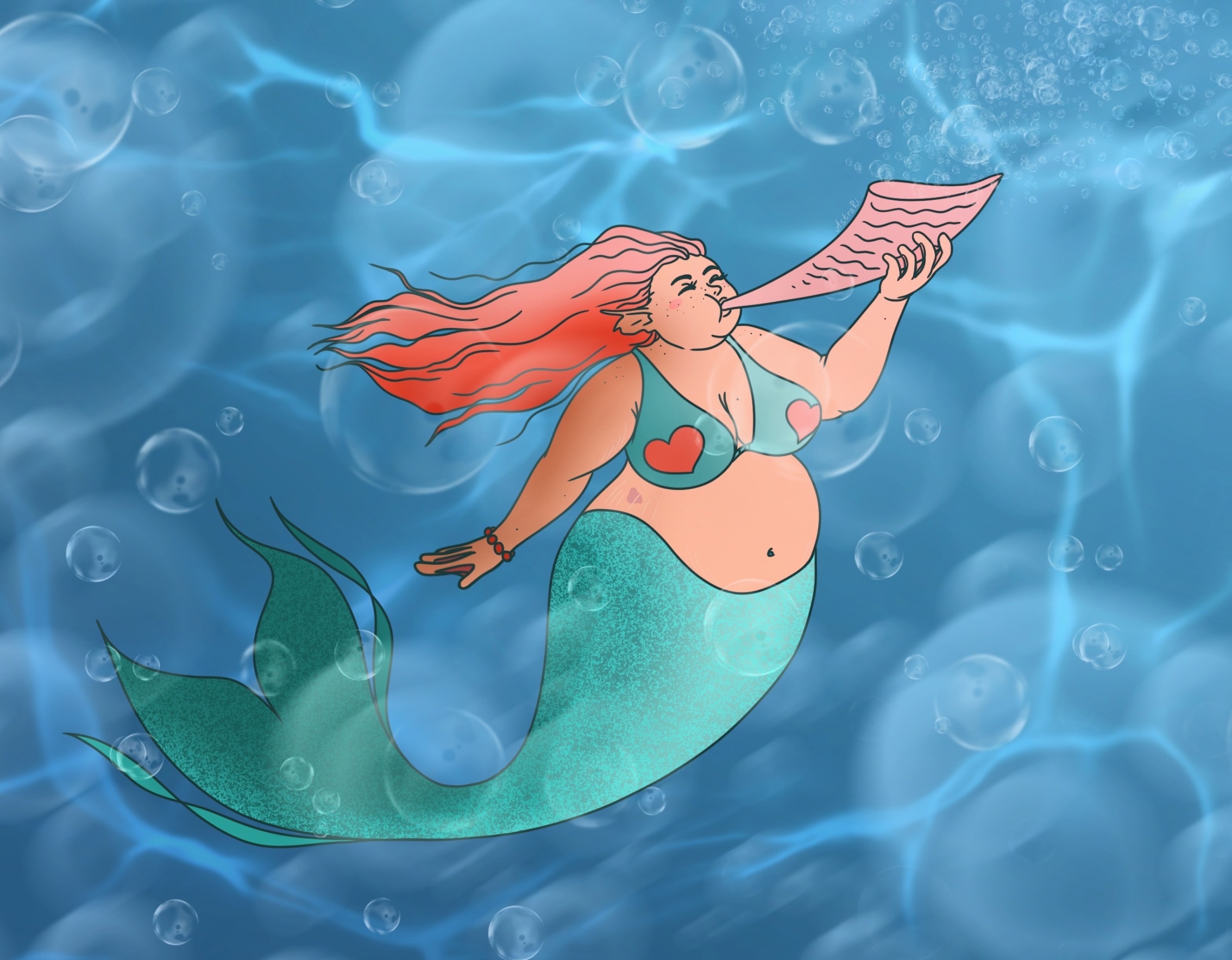 МерМай за 2022-2023 гг — Изображение №7 — Иллюстрация на Dprofile