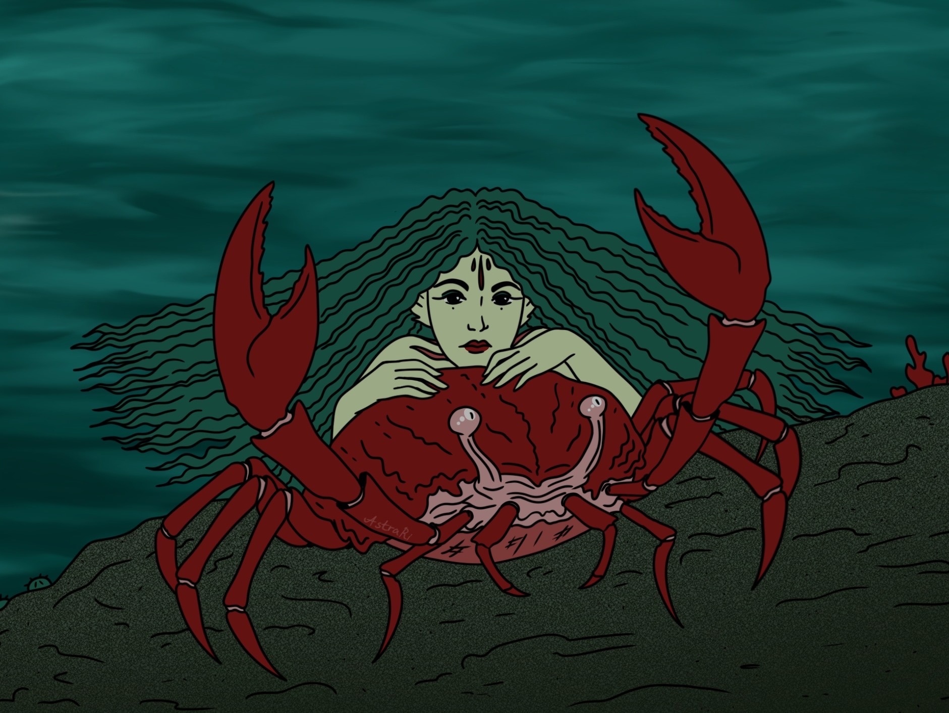 МерМай за 2022-2023 гг — Изображение №6 — Иллюстрация на Dprofile