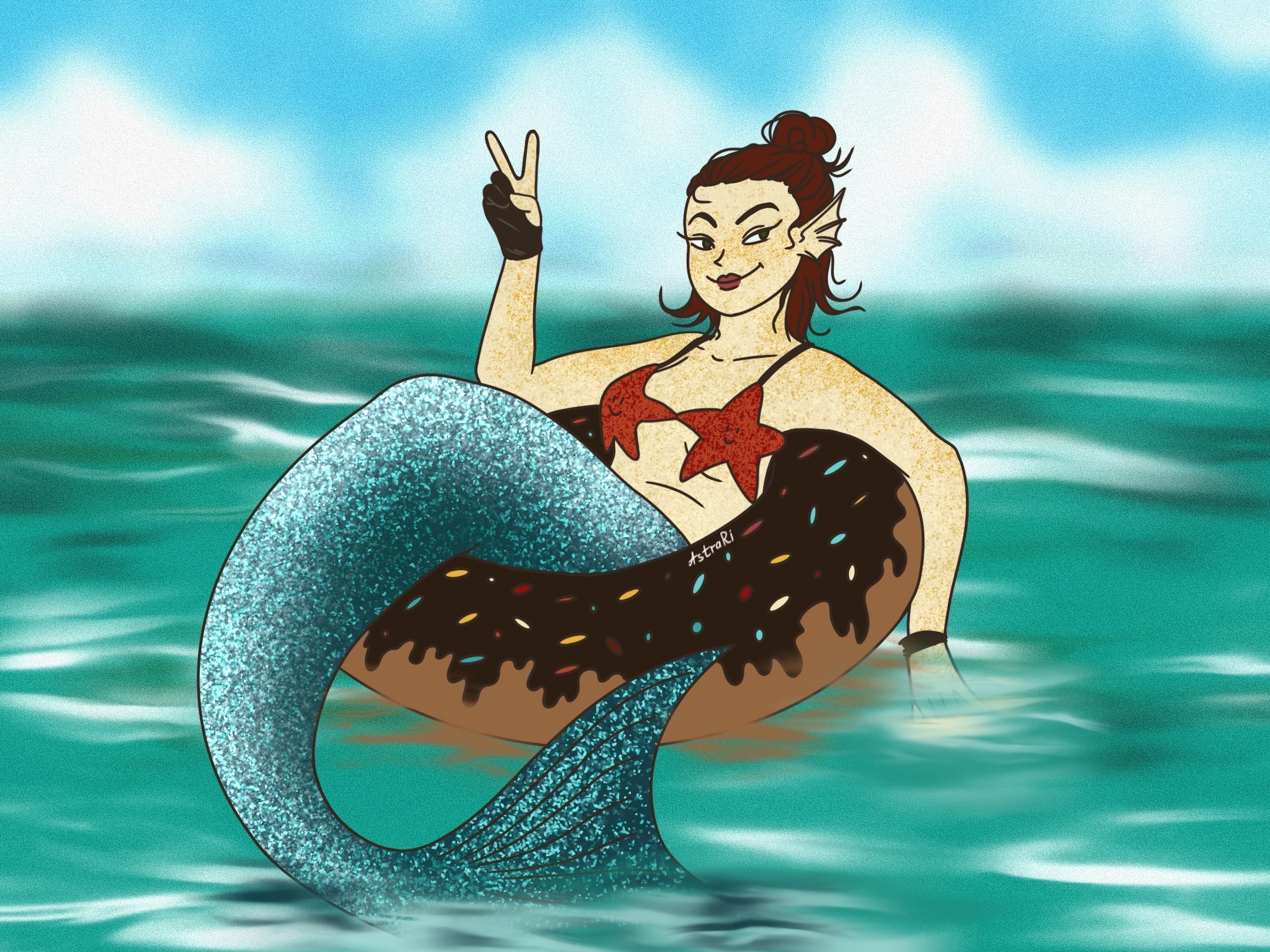 МерМай за 2022-2023 гг — Изображение №1 — Иллюстрация на Dprofile