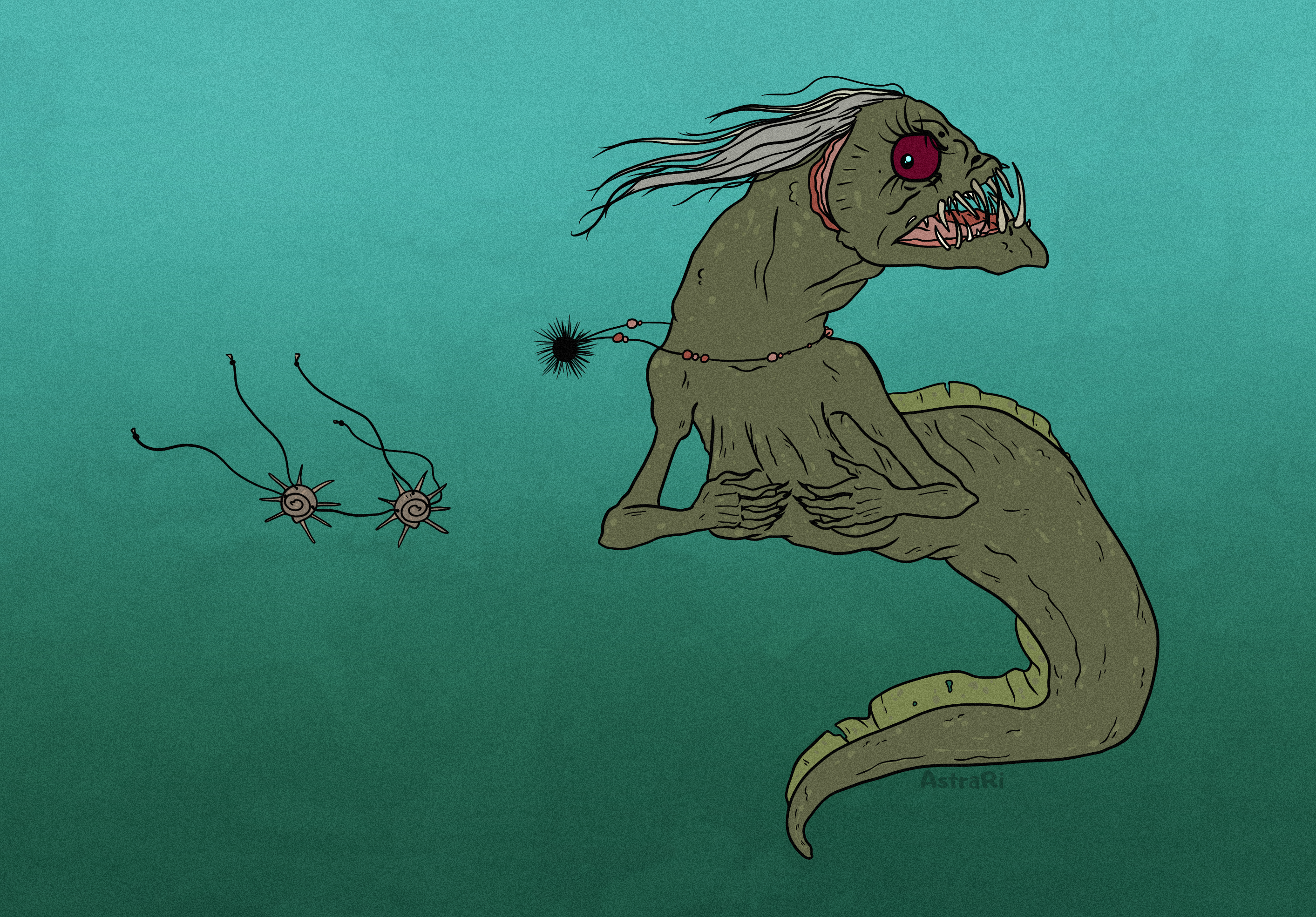 МерМай за 2022-2023 гг — Изображение №5 — Иллюстрация на Dprofile