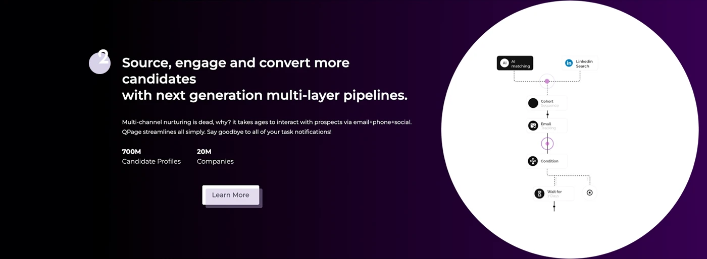 Lottie animation for QPage website — Изображение №3 — Интерфейсы, Анимация на Dprofile