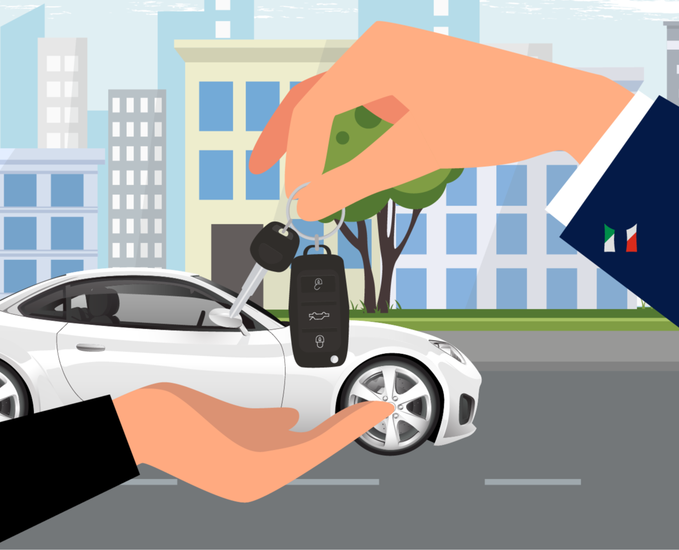 Explainer Video for M-Leasing Co — Иллюстрация, Анимация на Dprofile