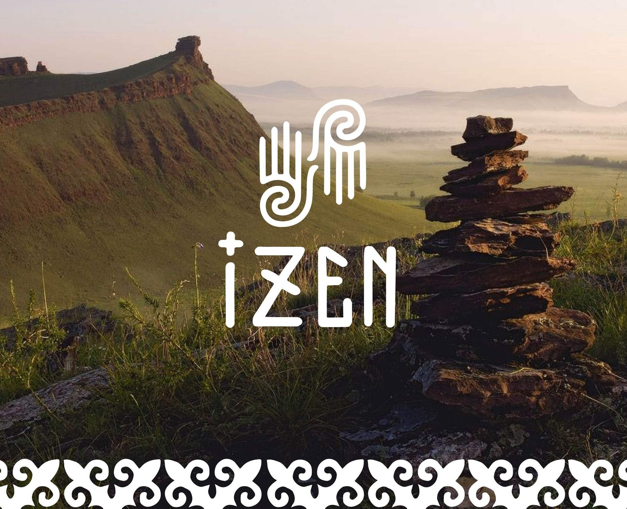 Разработка фирменного стиля "IZEN" — Брендинг на Dprofile