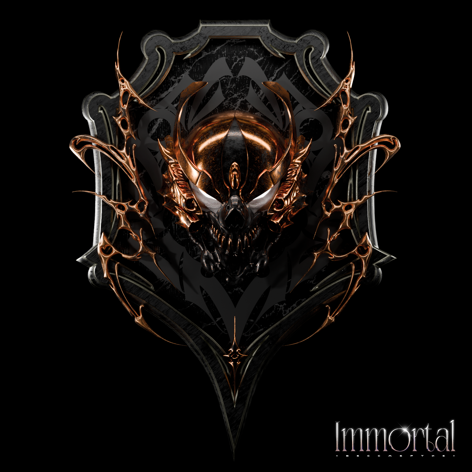 "Immortal" SILVER.DAMAGE x ZANOVO — Изображение №4 — Иллюстрация, 3D на Dprofile
