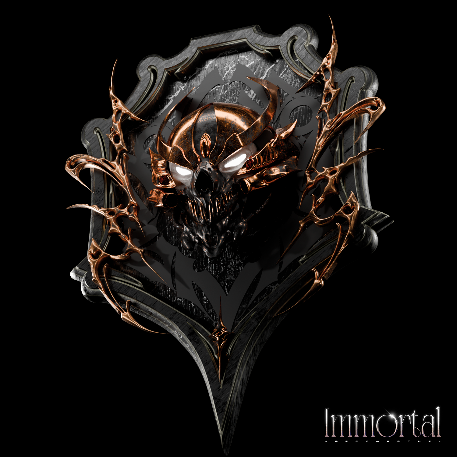 "Immortal" SILVER.DAMAGE x ZANOVO — Изображение №5 — Иллюстрация, 3D на Dprofile