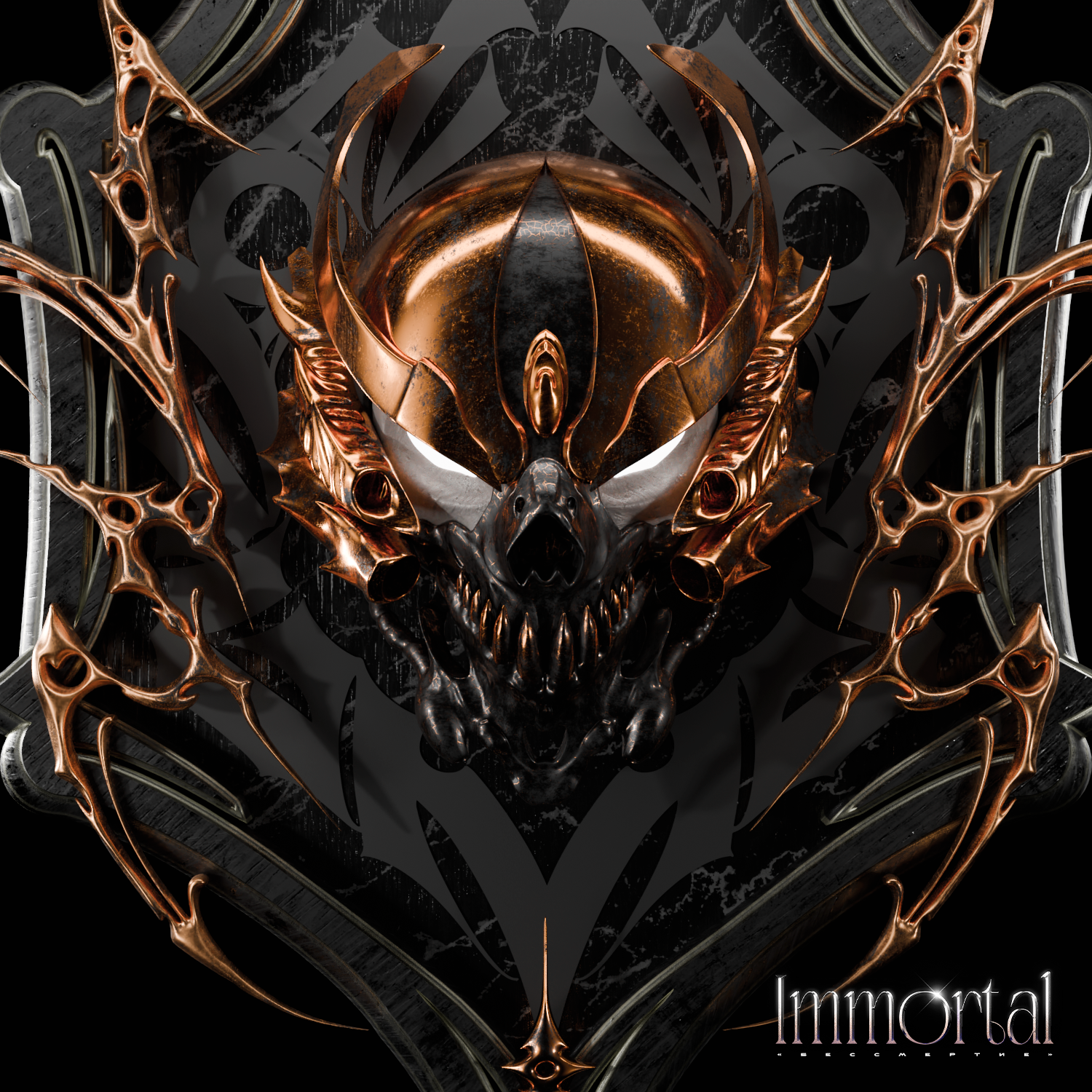 "Immortal" SILVER.DAMAGE x ZANOVO — Изображение №6 — Иллюстрация, 3D на Dprofile