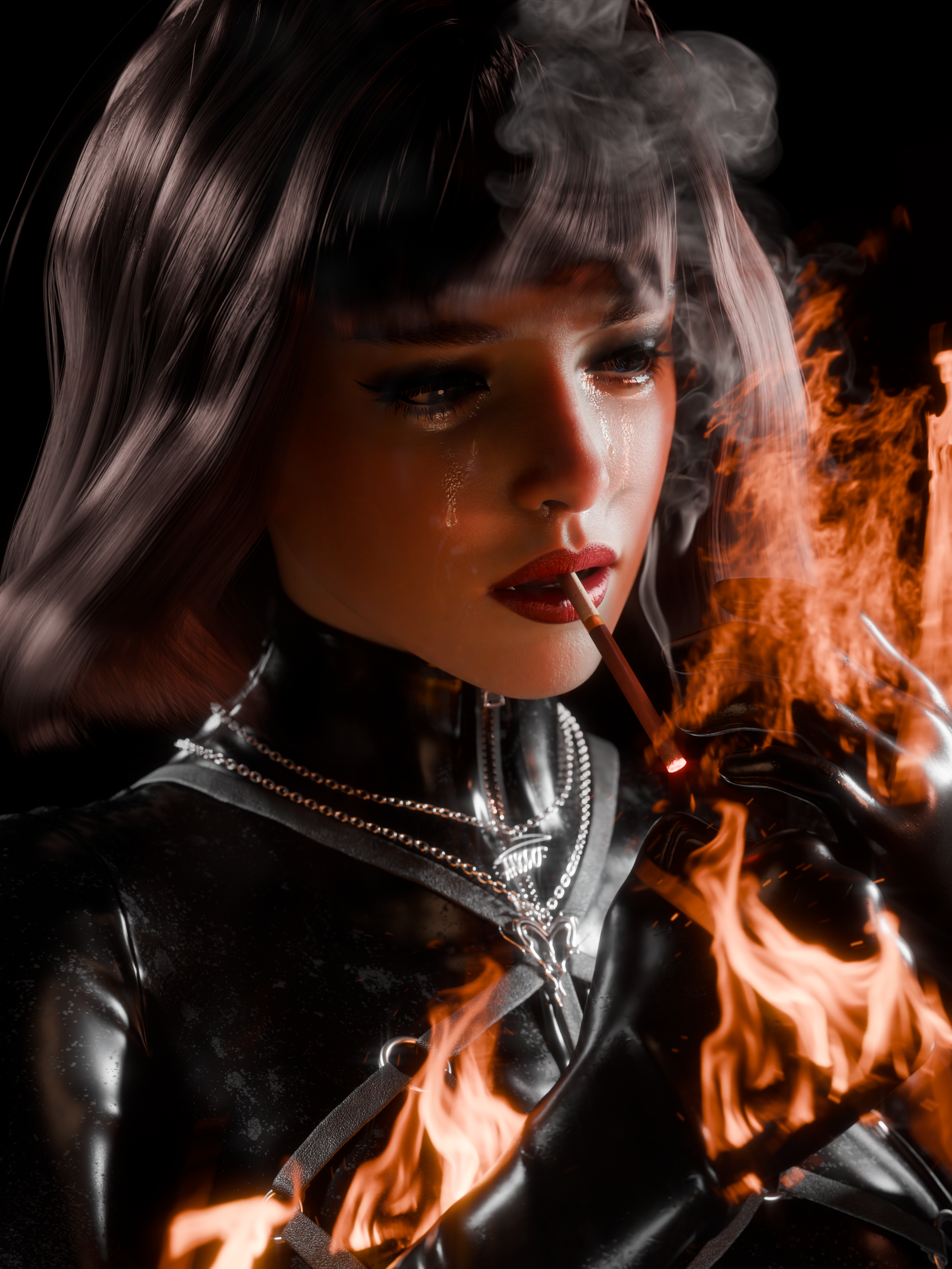 Fire — Изображение №3 — Иллюстрация, 3D на Dprofile